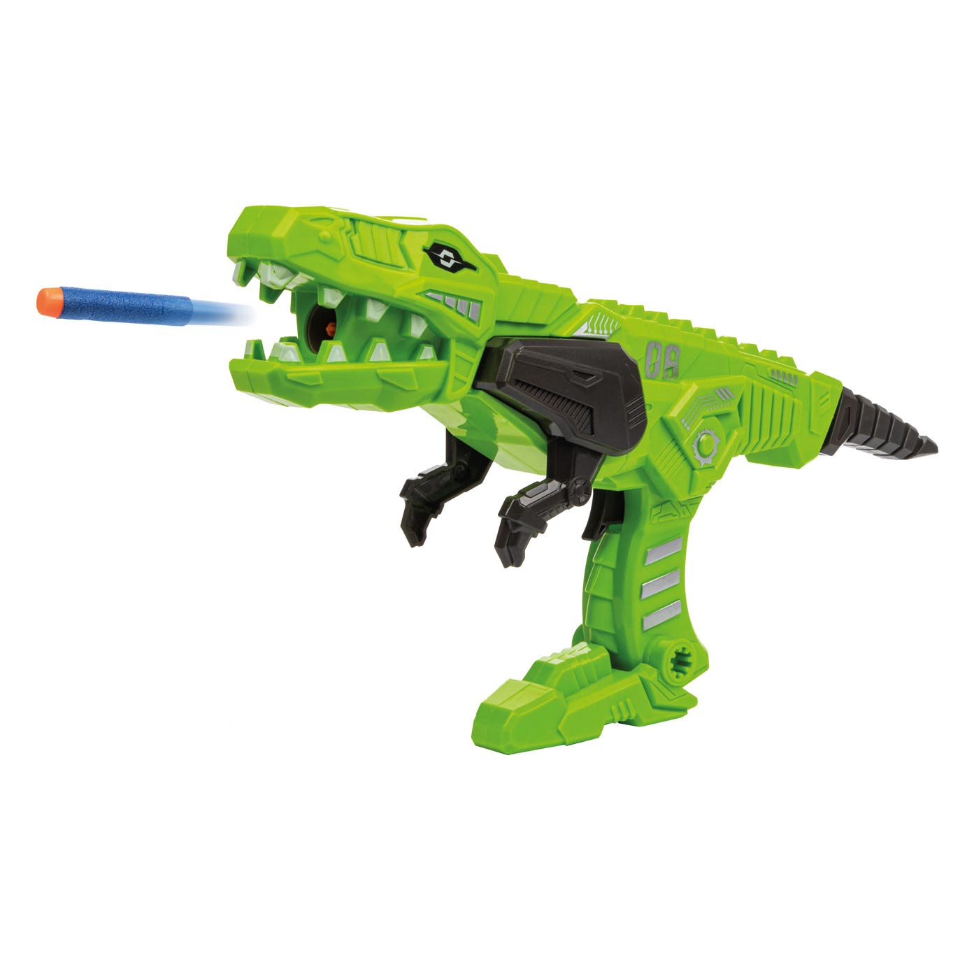 World of Dinosaurs Shooting Gun with Foam Arrows Thimble Toys