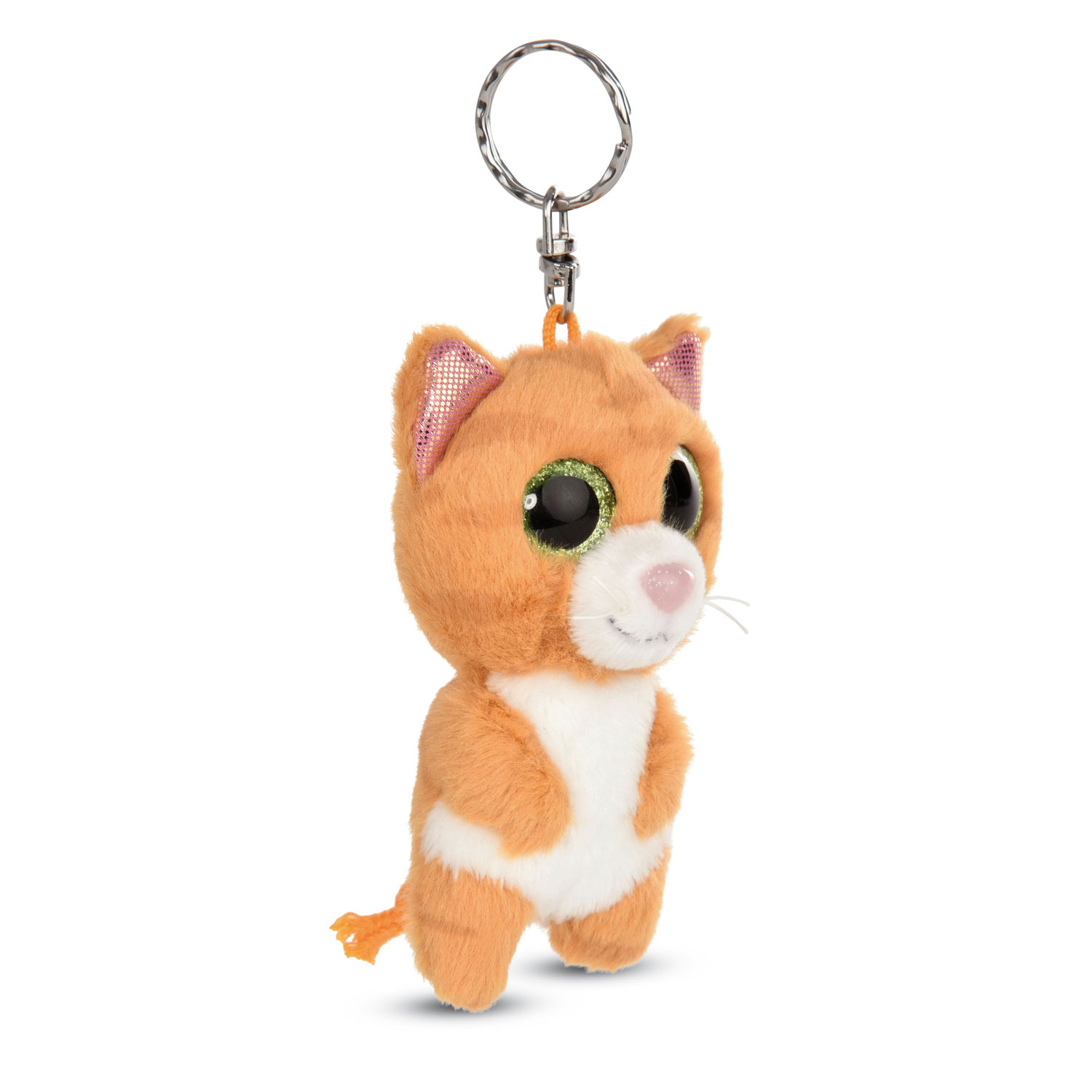 NICI 46940,GLUBSCHIS-sleutelhangser giraf Halla 9cm,beige/bruin : NICI