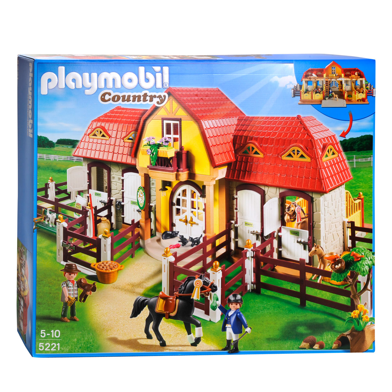 Cyclopen Economie Nauwkeurig Playmobil 5221 Paardenranch | Thimble Toys