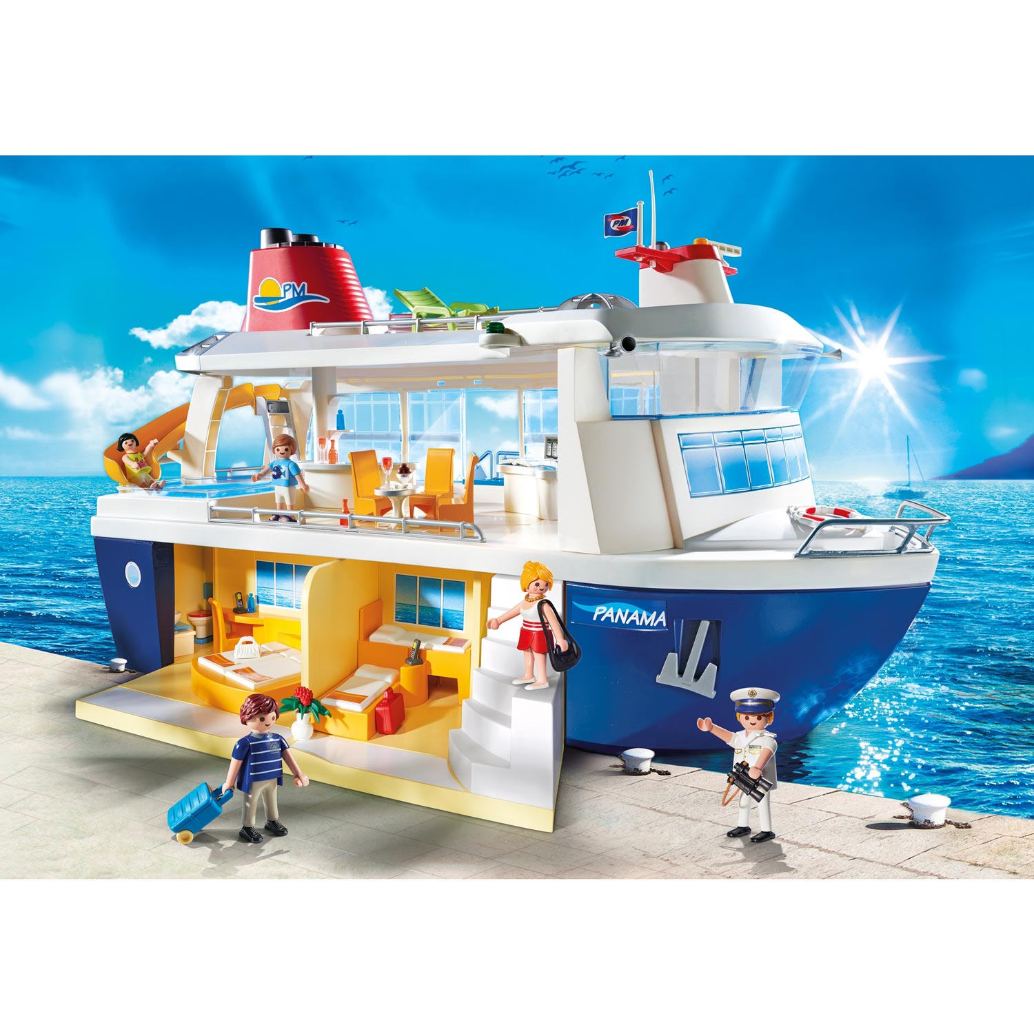 partner Sermon Lightning Playmobil 6978 cruise ship | Thimble Toys