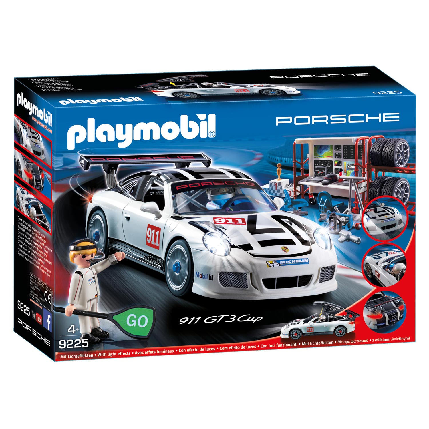 Playmobil 9225 Porsche 911 GT3 Cup | Thimble Toys