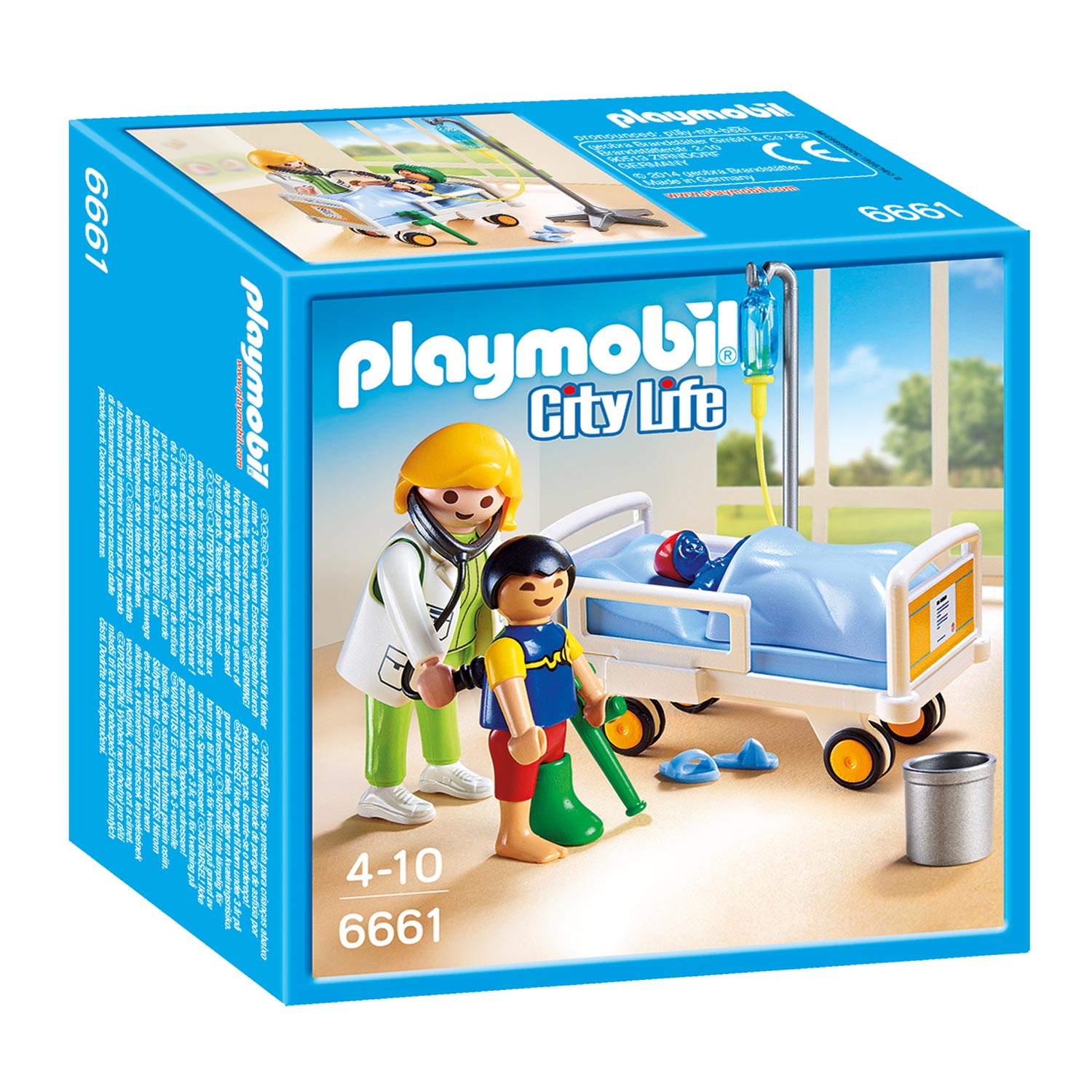 6661 Playmobil Hospital Room Doctor | Toys