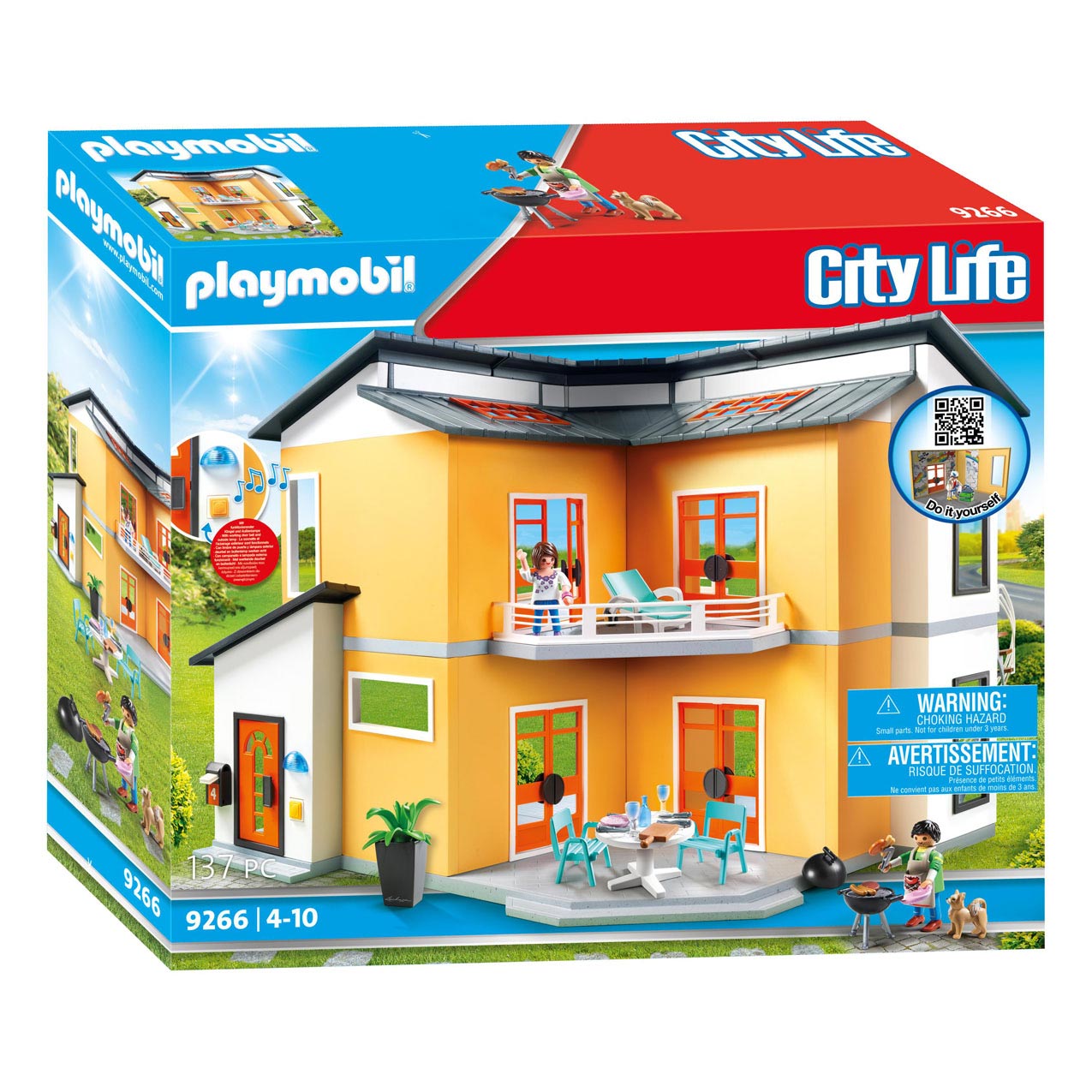 PLAYMOBIL CITY LIFE - MAISON MODERNE #9266 - PLAYMOBIL / City Life