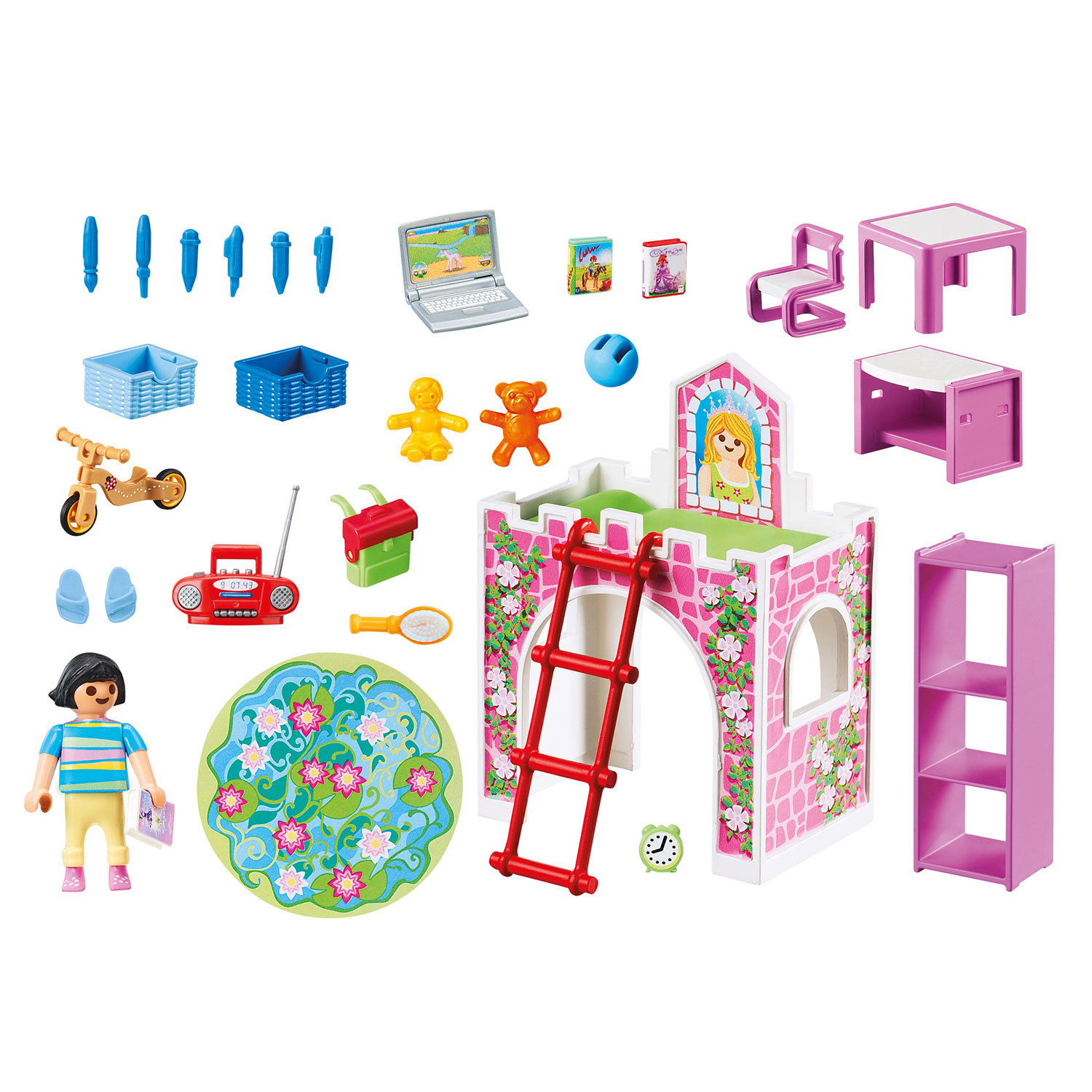 NEU Playmobil 9270 Kinderkamer met Hoogslaper 