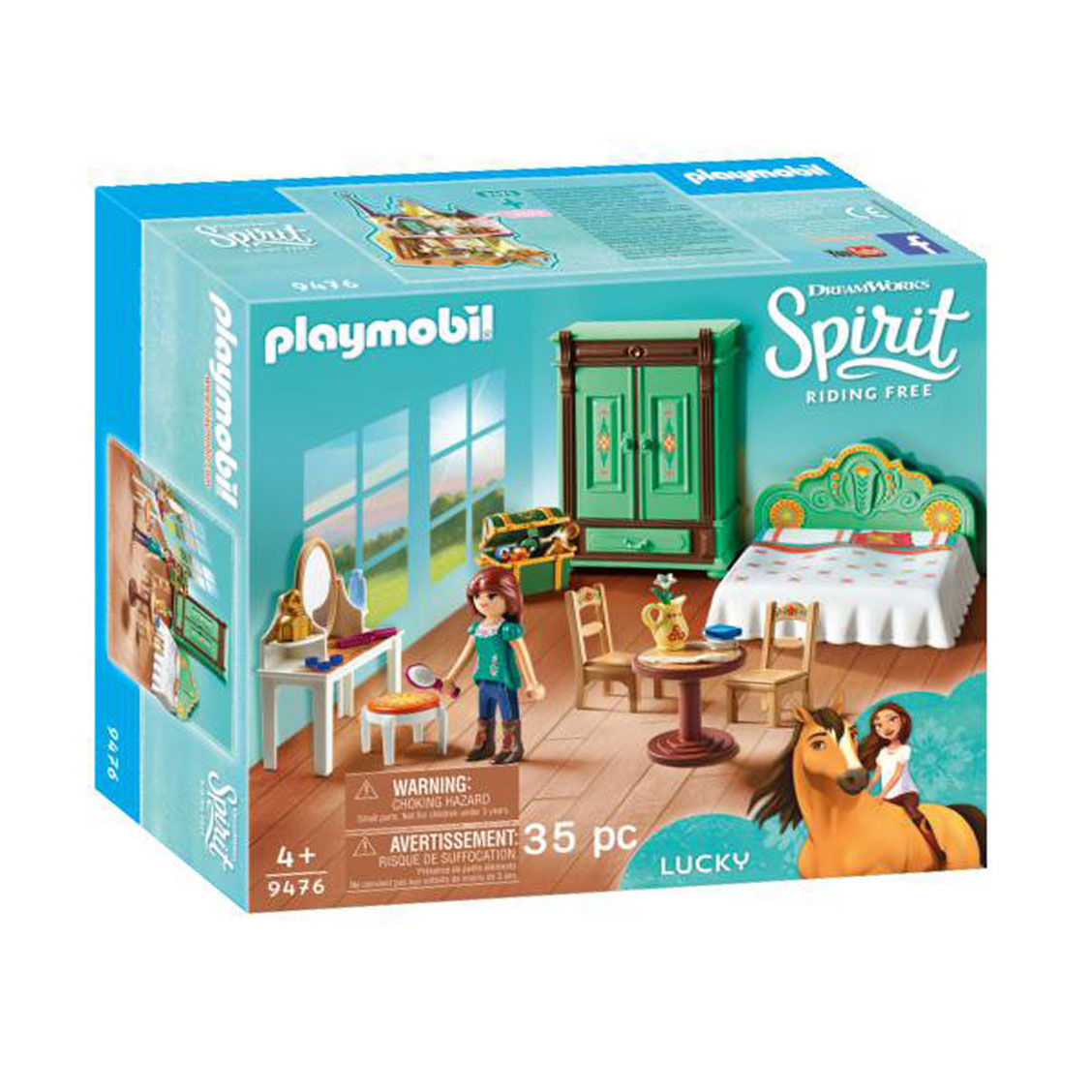 Playmobil Spirit Bedroom - 9476 | Thimble Toys