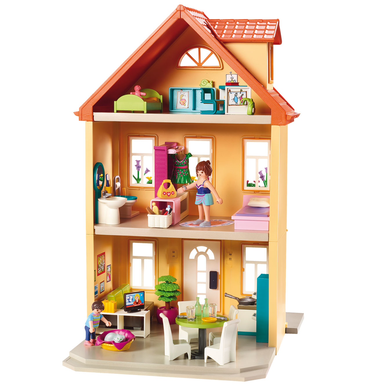 Aannemelijk scannen Panorama Playmobil 70014 My House | Thimble Toys