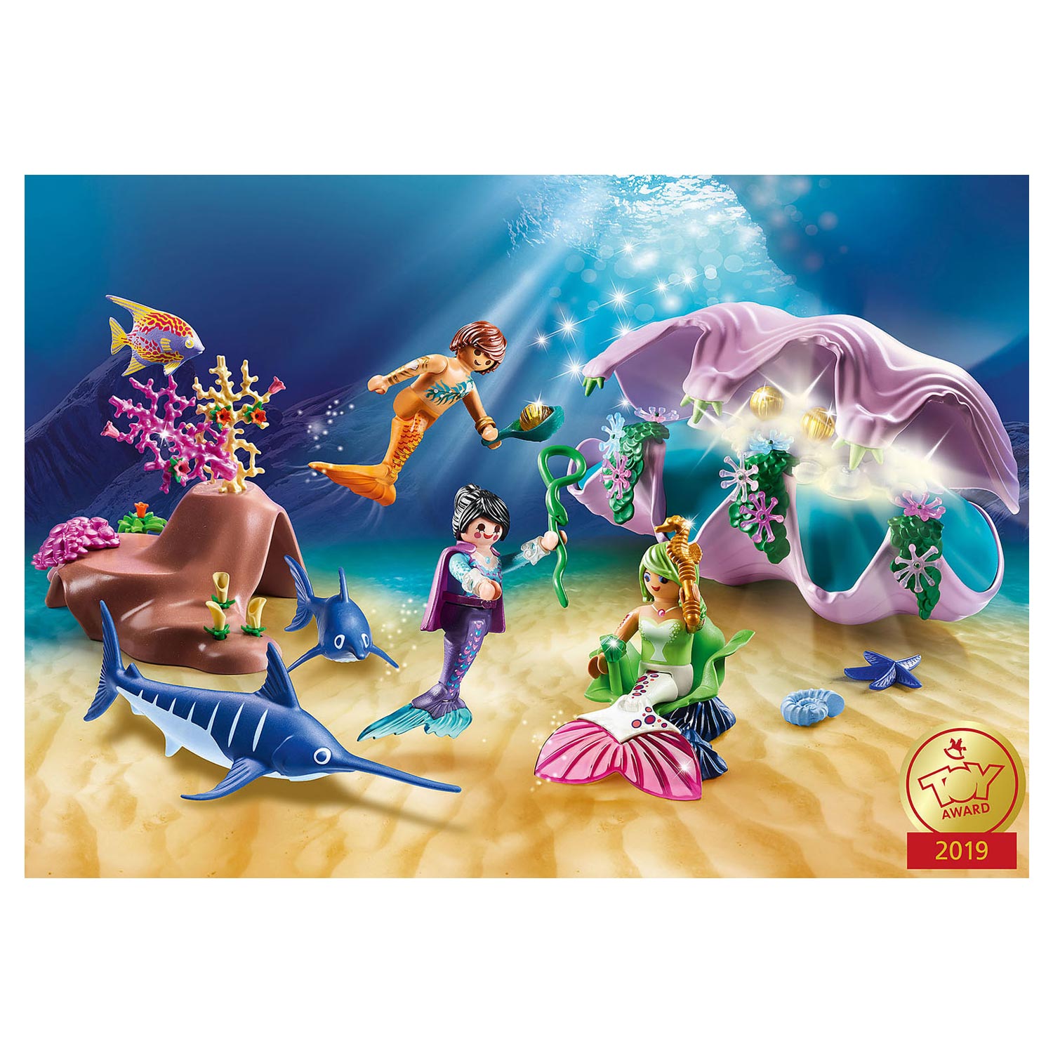 Playmobil 70095 Mermaid Pearl Shell Nightlight 