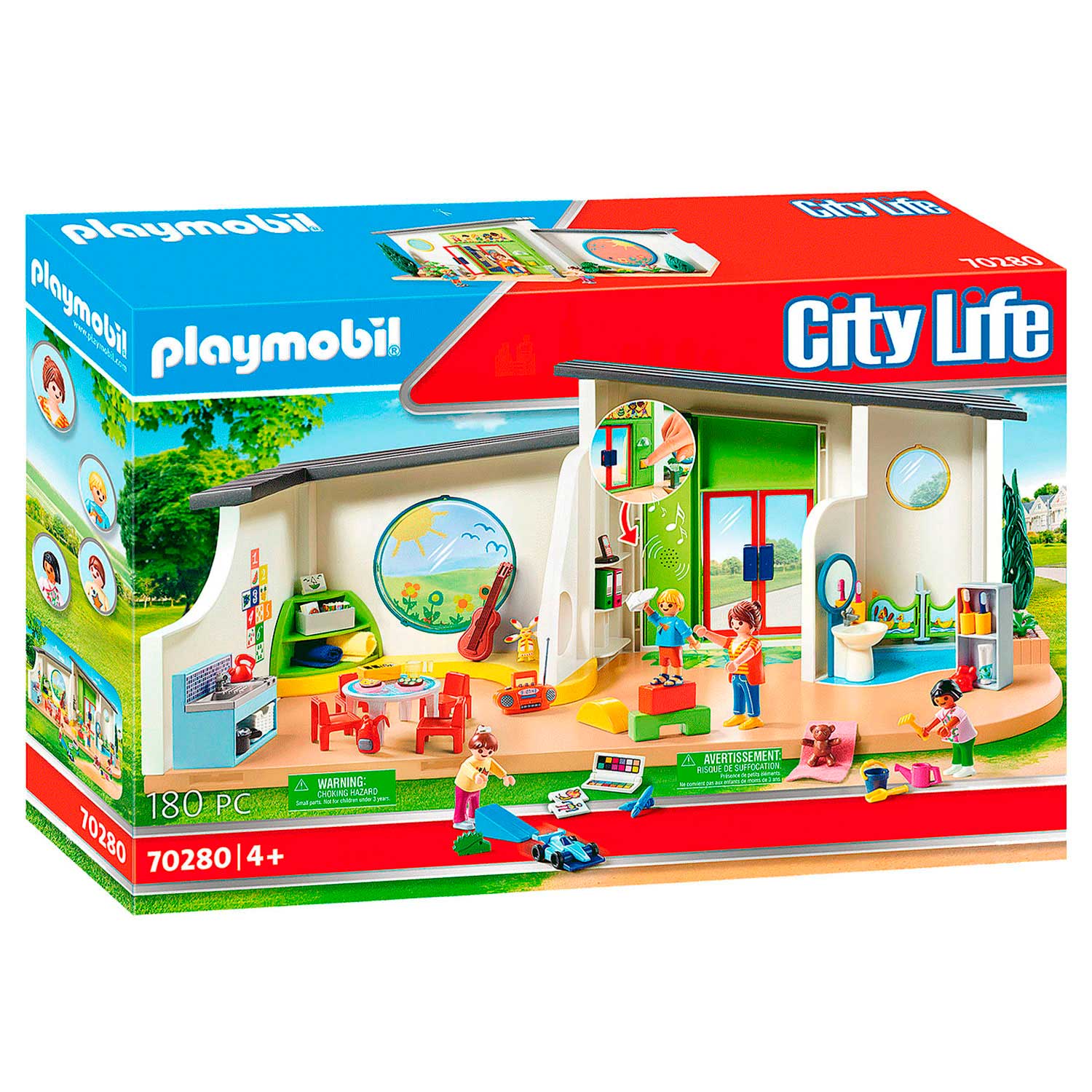 nauwkeurig huiswerk maken Vouwen Playmobil City Life Daycare The Rainbow - 70280 | Thimble Toys