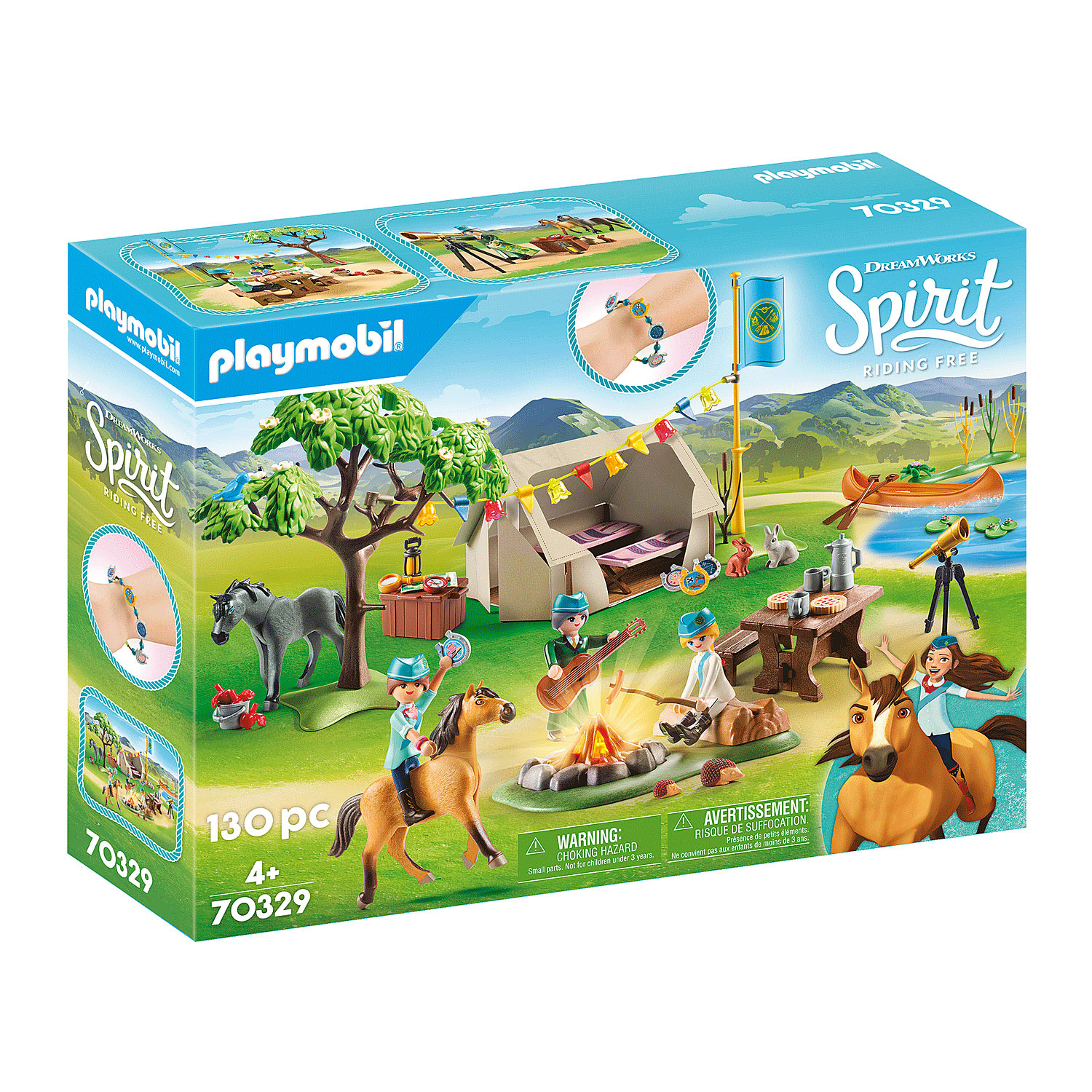 Playmobil Spirit 70329 Horse camp | Thimble