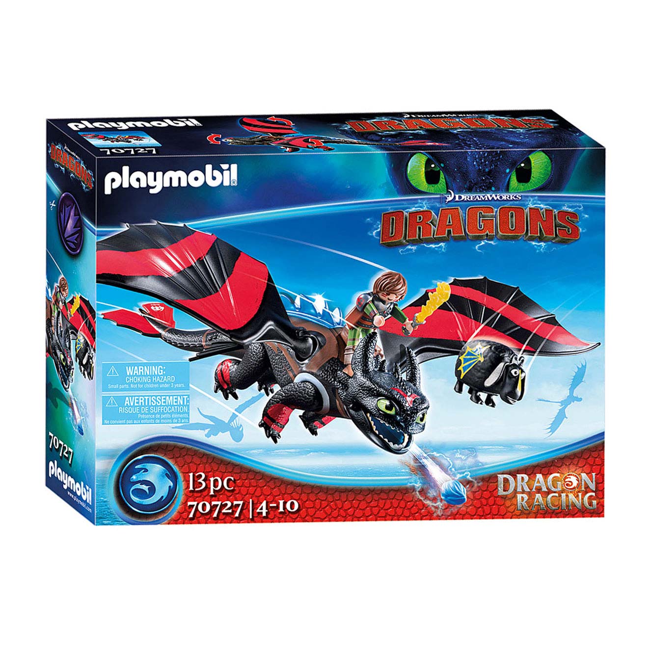 geestelijke telex dier Playmobil Dragons Hiccup and Toothless - 70727 | Thimble Toys