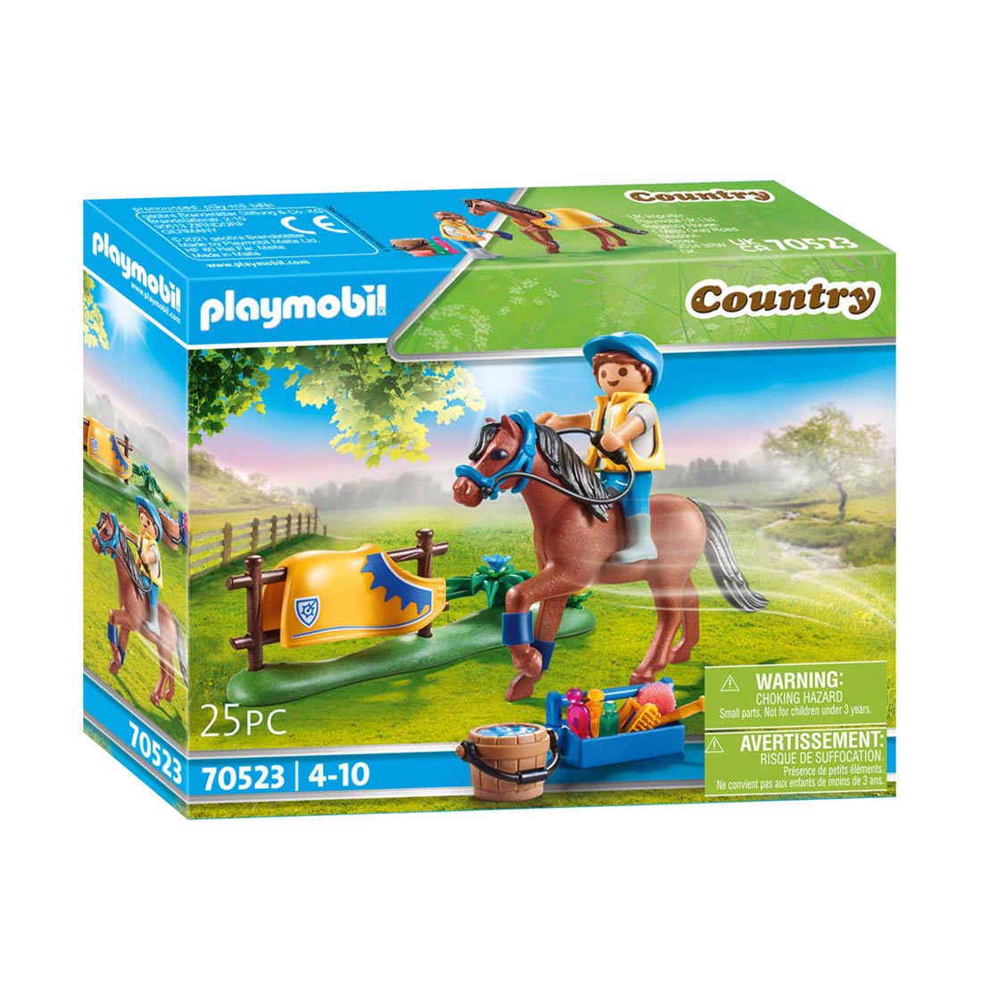 Oefenen Corrupt staal Playmobil Country Collection Pony Welsh - 70523 | Thimble Toys