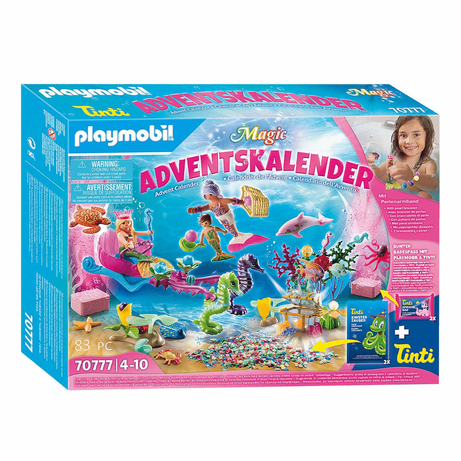 chokolade kurve mestre Playmobil Magic Advent Calendar Bathing Fun Mermaids - 70777 | Thimble Toys
