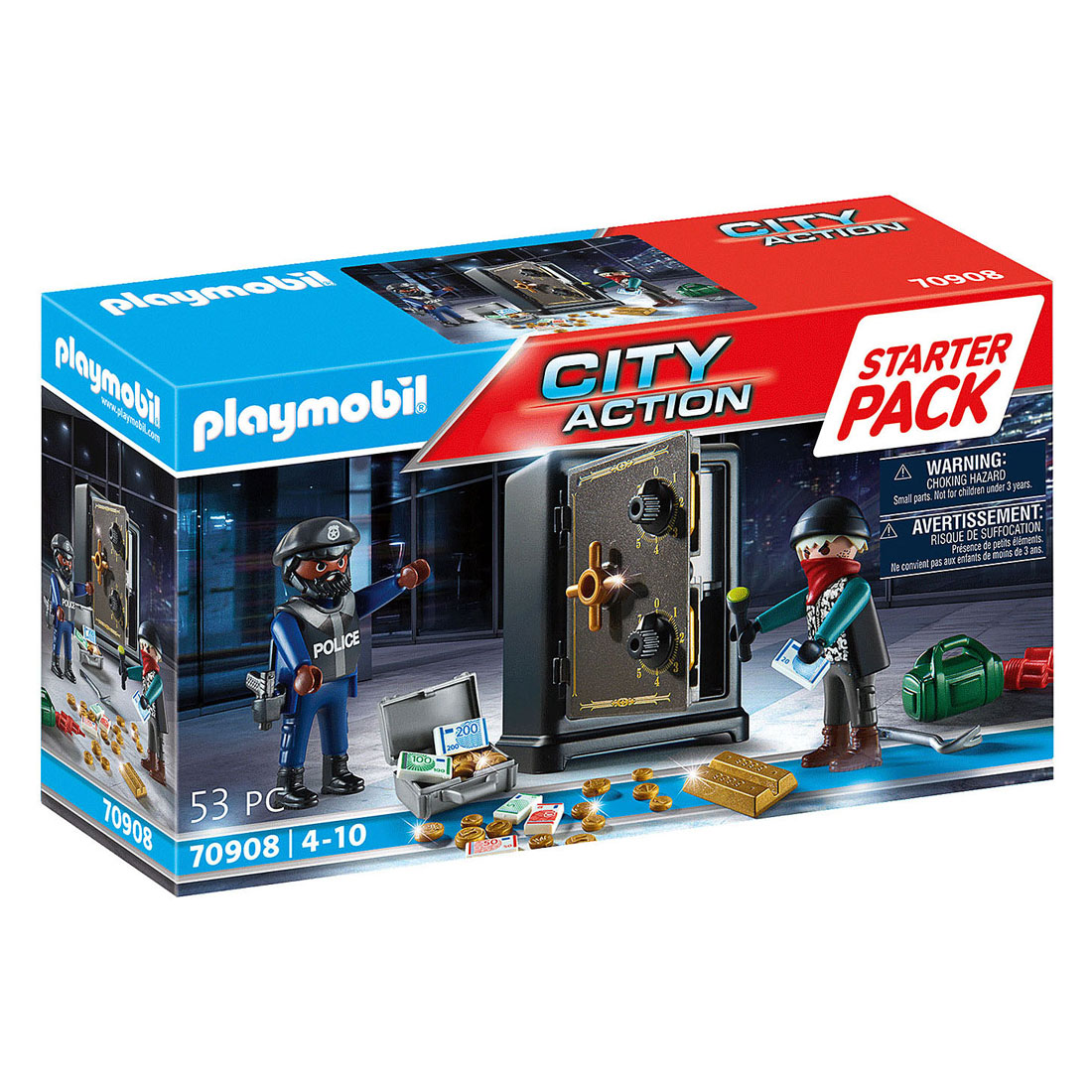 Playmobil City Action Starter Set Safecracker - 70908