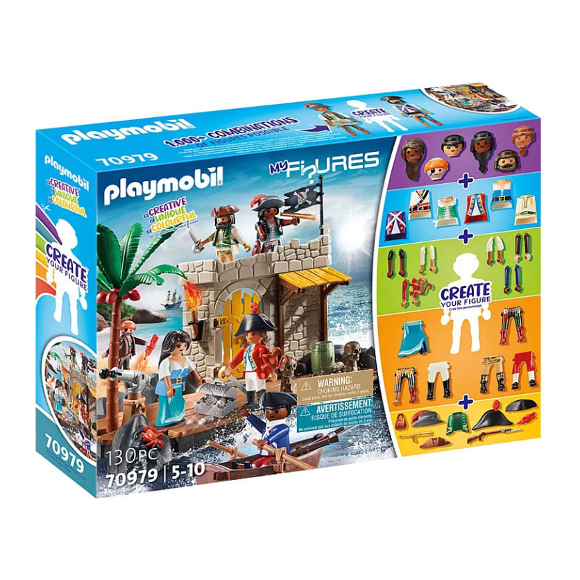 Playmobil Pirate With Cannon Multicolor