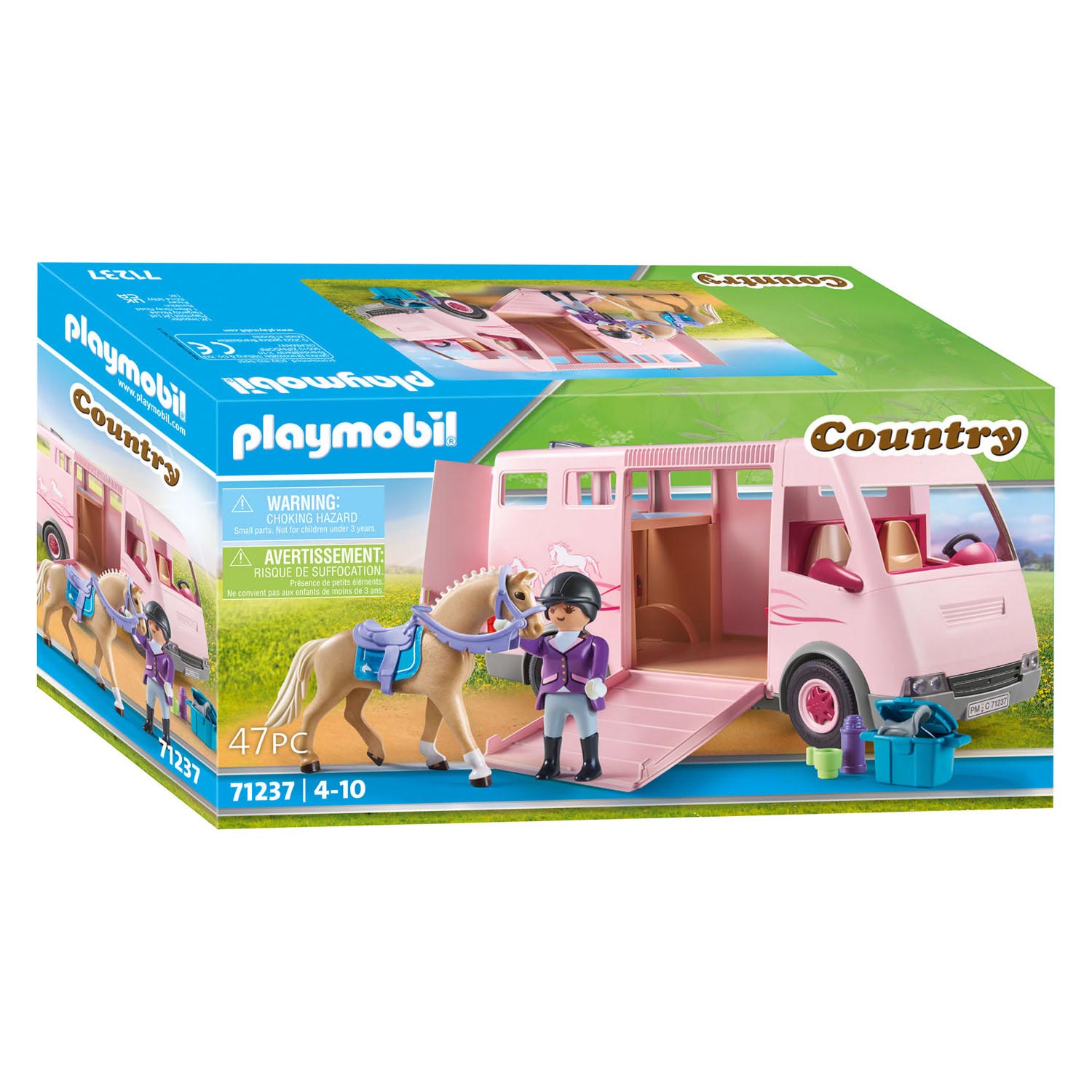 Integreren erwt werk Playmobil Country 71237 Horse transporter | Thimble Toys