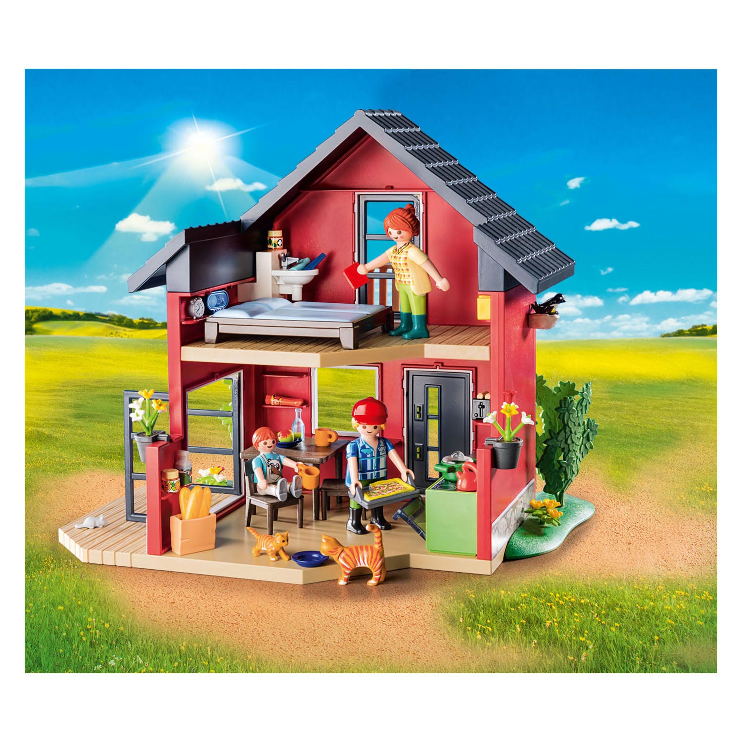 verwennen Ontwikkelen transactie Playmobil Country Farm - 71248 | Thimble Toys