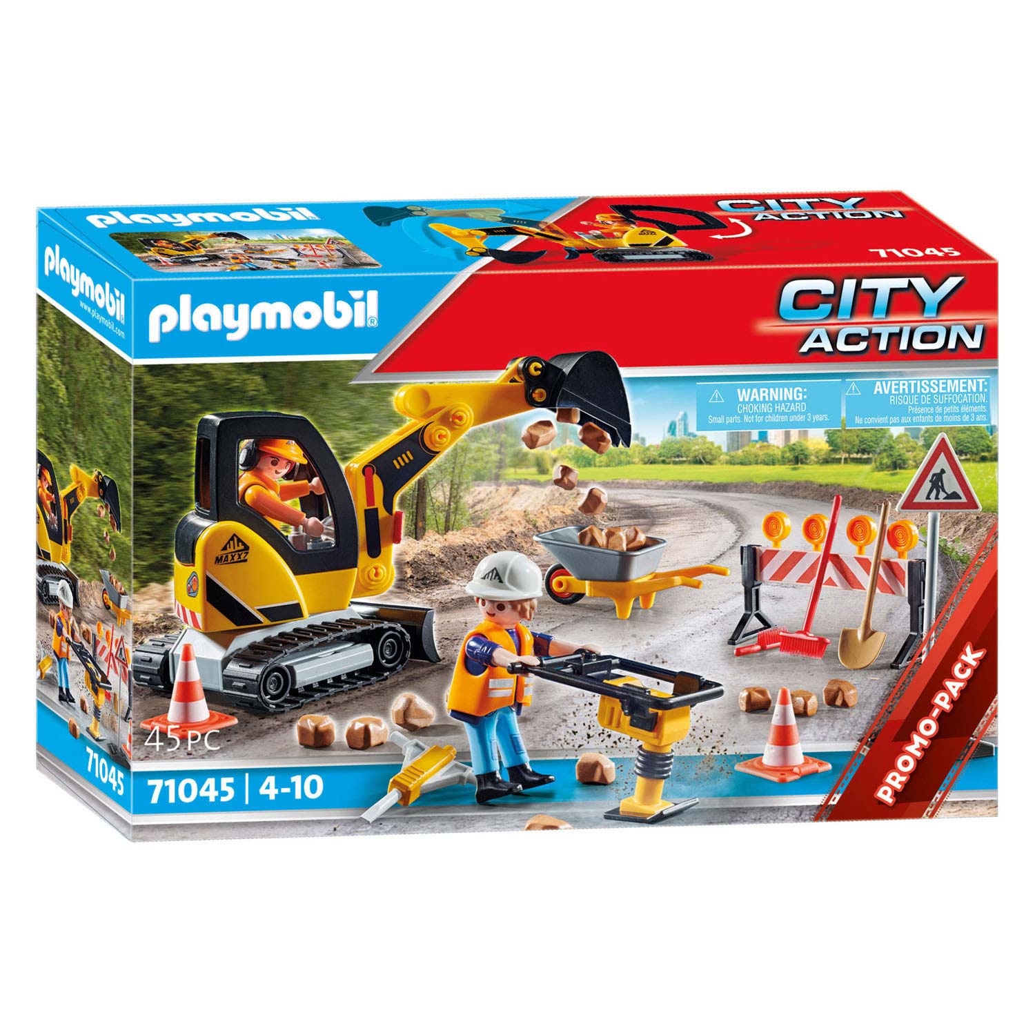 Playmobil City Action Road Construction - 71045