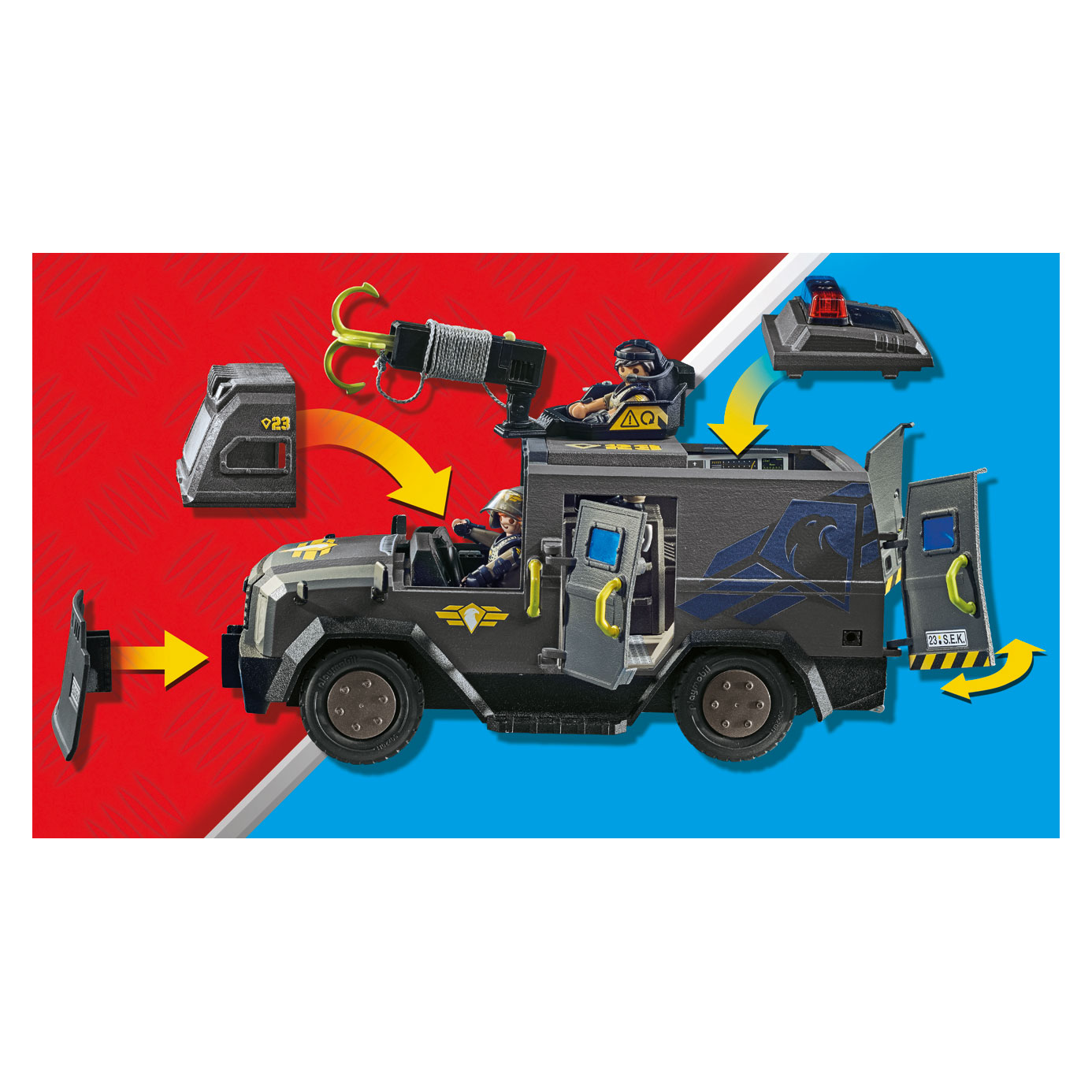 Playmobil · Playmobil City Action SE-terreinwagen - 71144 (Toys)