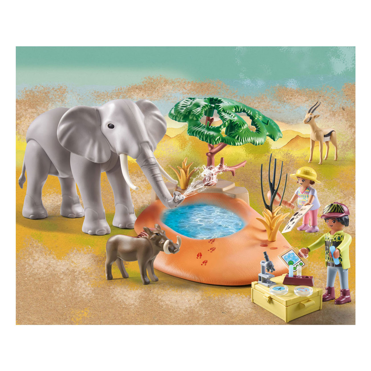 Playmobil Playmobil - Wiltopia - 71294 - Elephant at the Waterhole