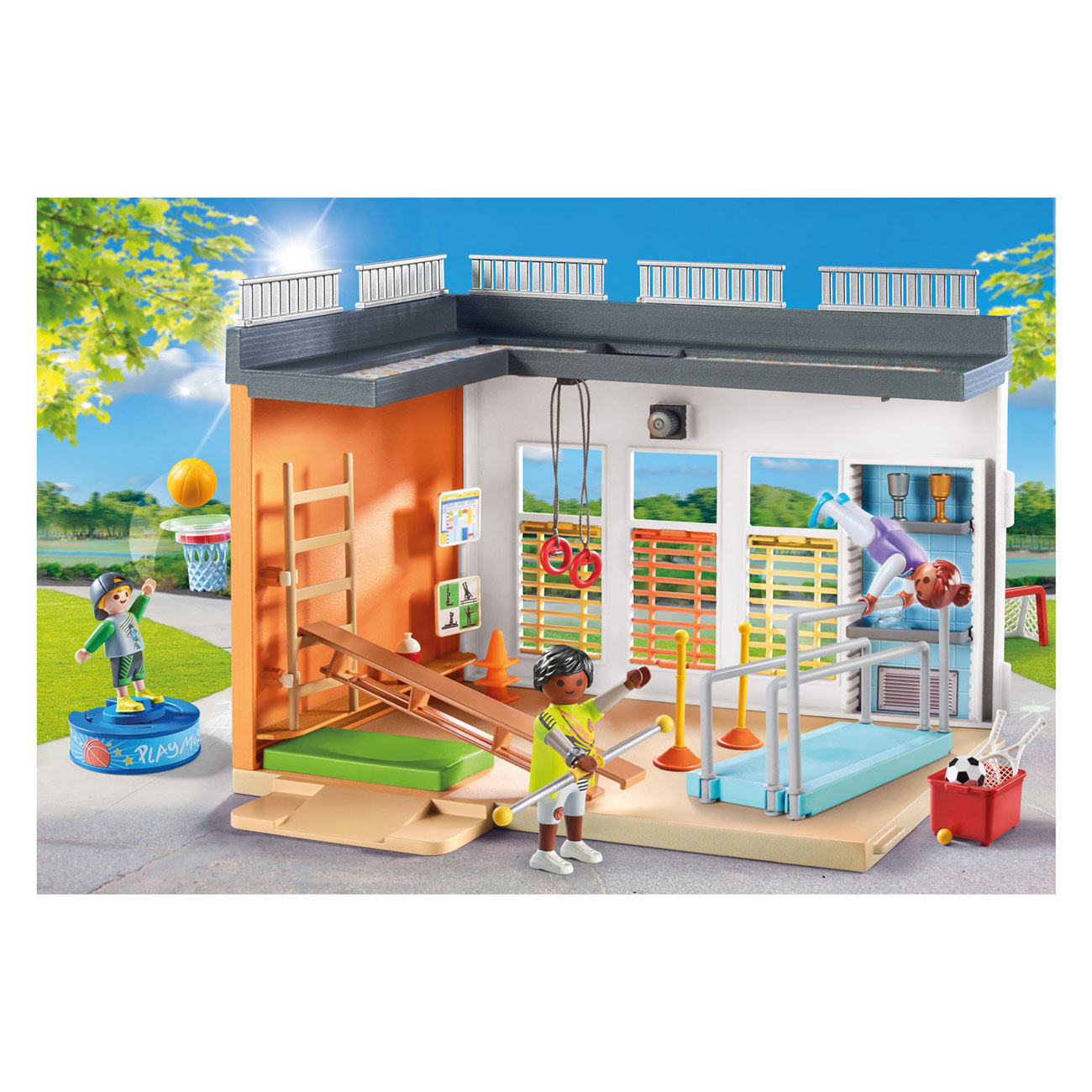 PLAYMOBIL City Life Fitness Room Play Set 5578 for sale online