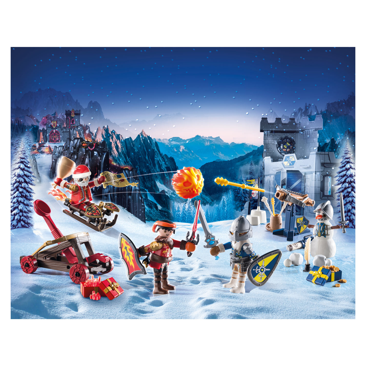 Playmobil Advent Calendar Novelmore - Battle in The Snow
