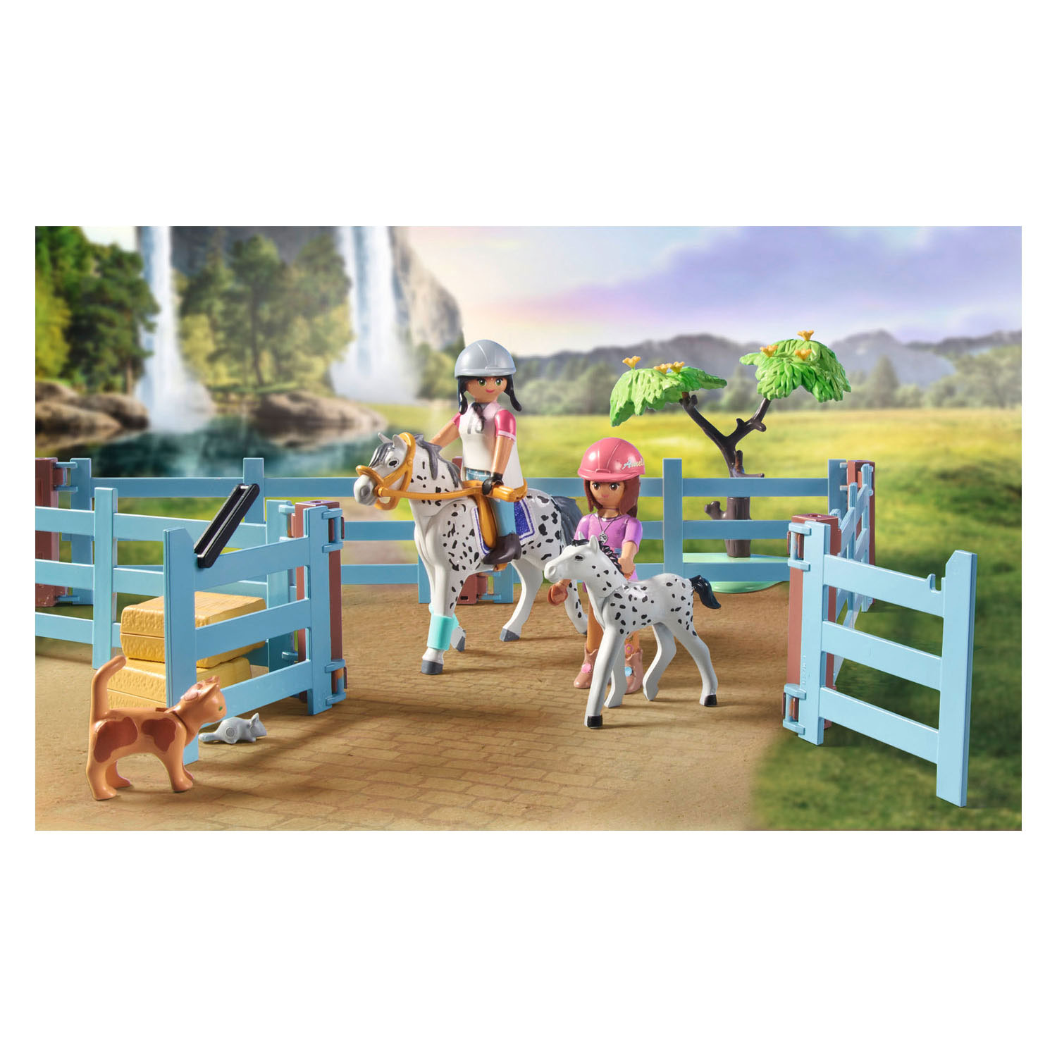 Playmobil Horses Of Waterfall Waterfall Ranch (71351)