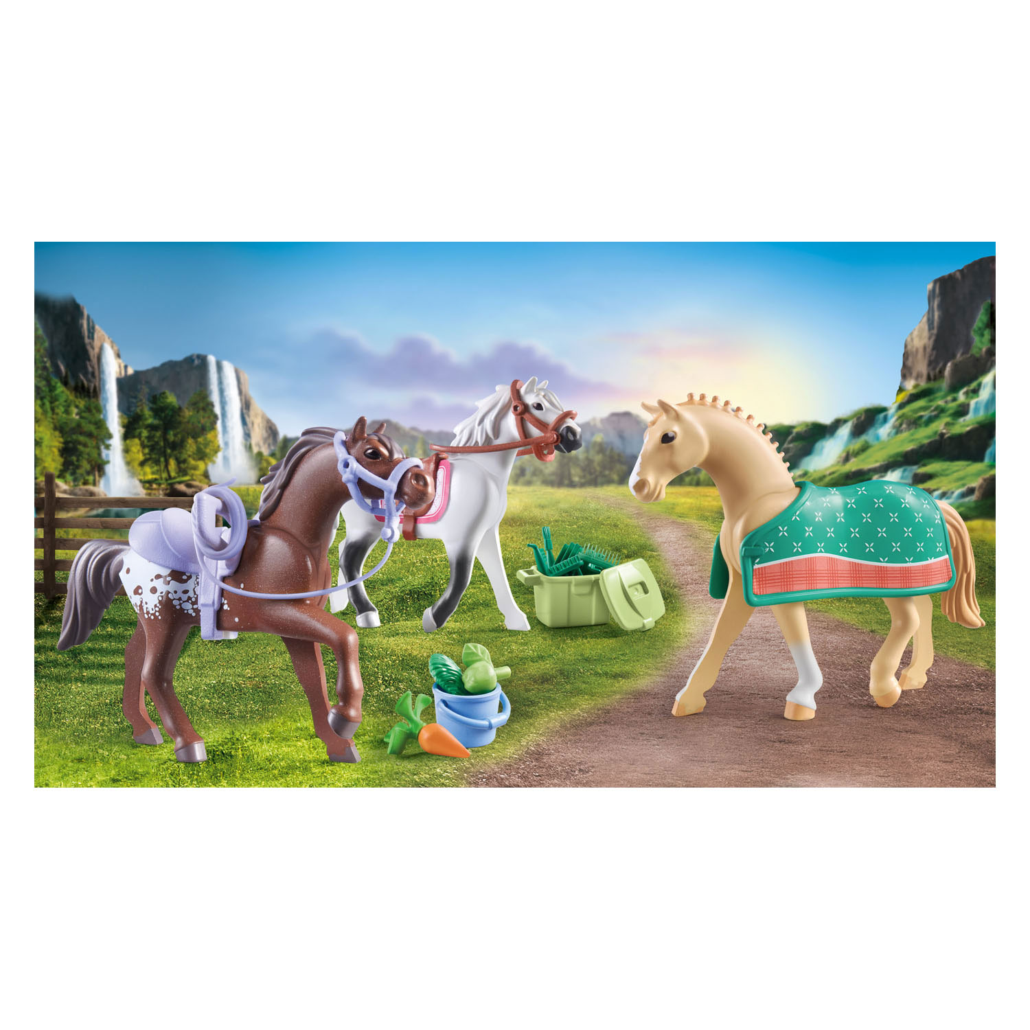 Playmobil - 3 chevaux