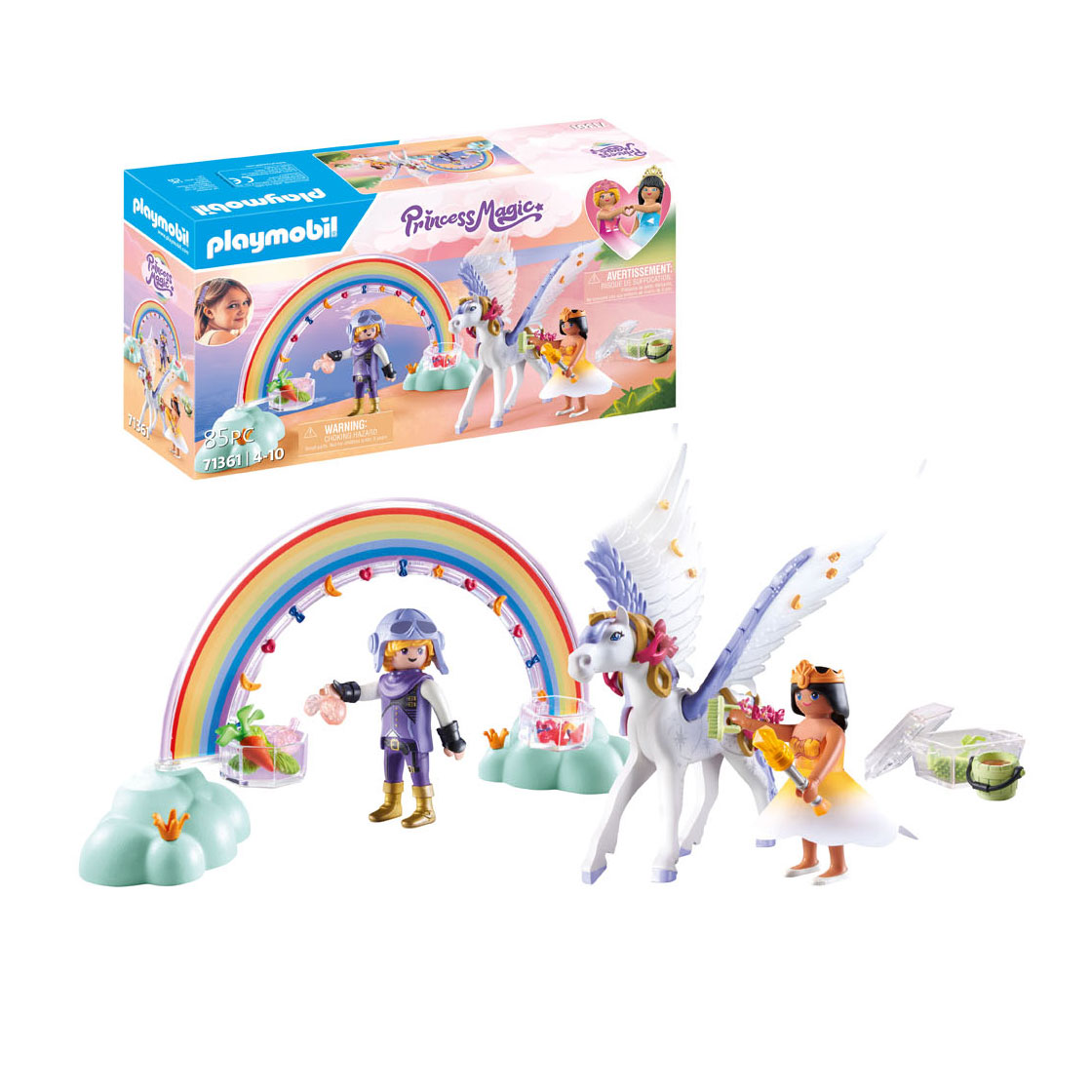 Playmobil Princess Magic: Rainbow Castle in the Clouds 71359