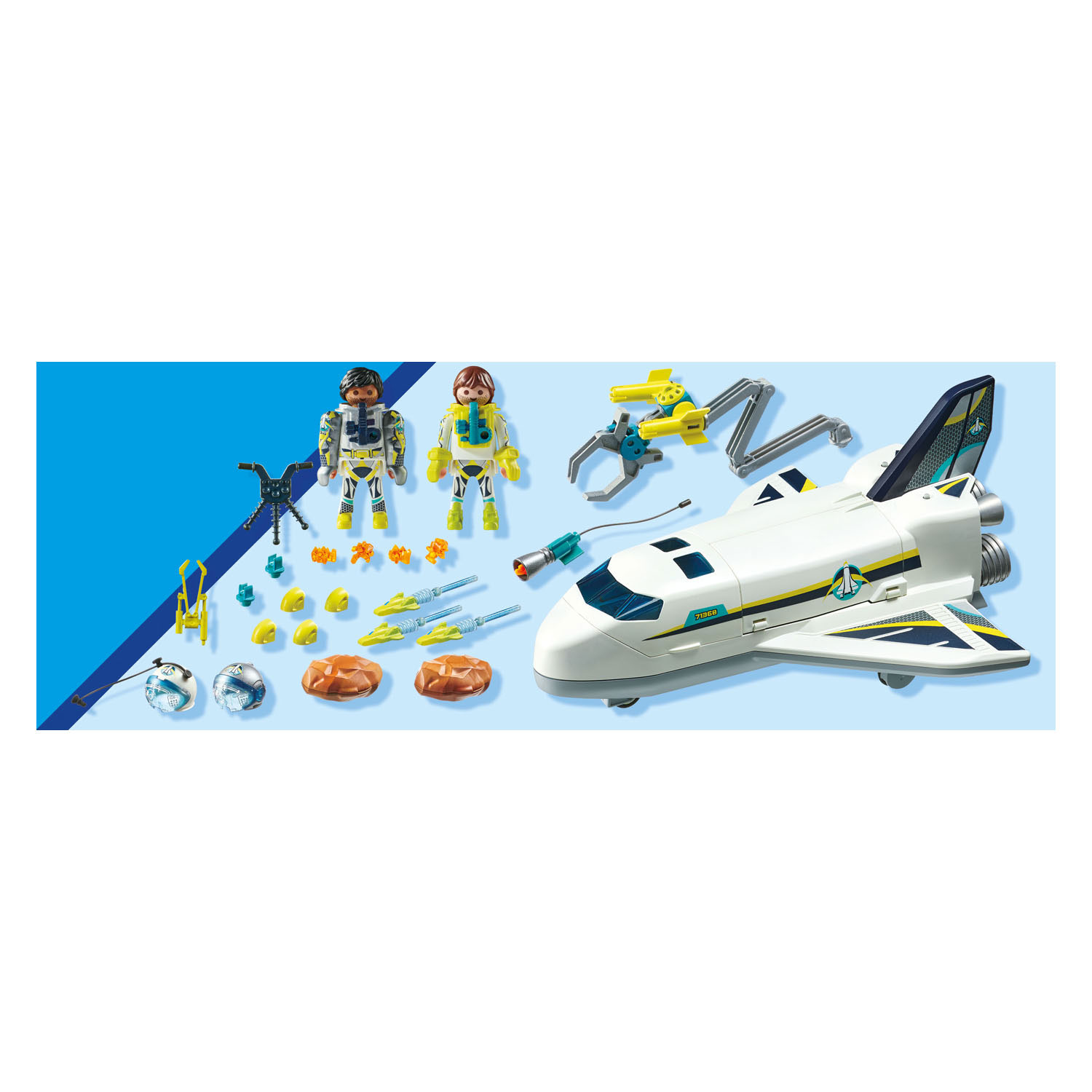 Playmobil Space - Mission Space Navette - 71368 - 72 Parties