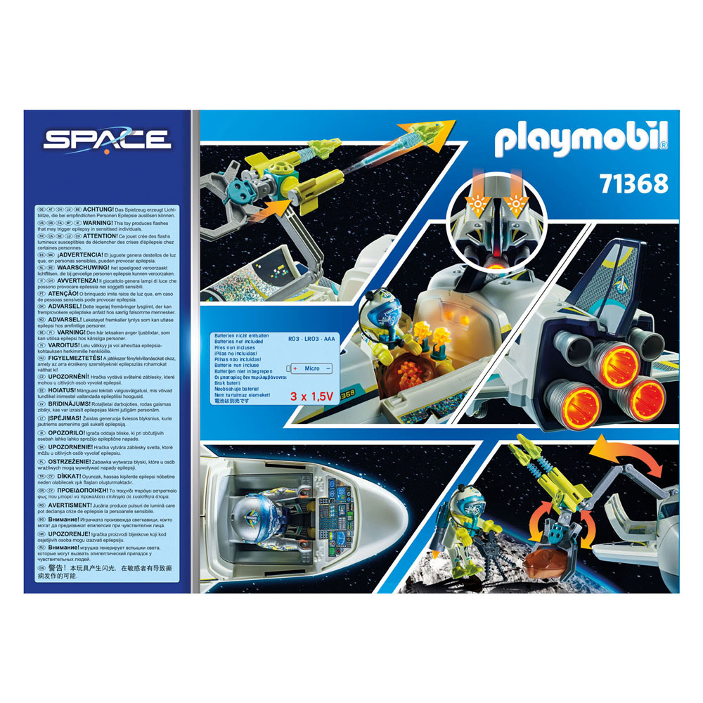 PLAYMOBIL SPACE - PROMO-PACK SPATIONAUTE ET DRONE #71370 - PLAYMOBIL / Space