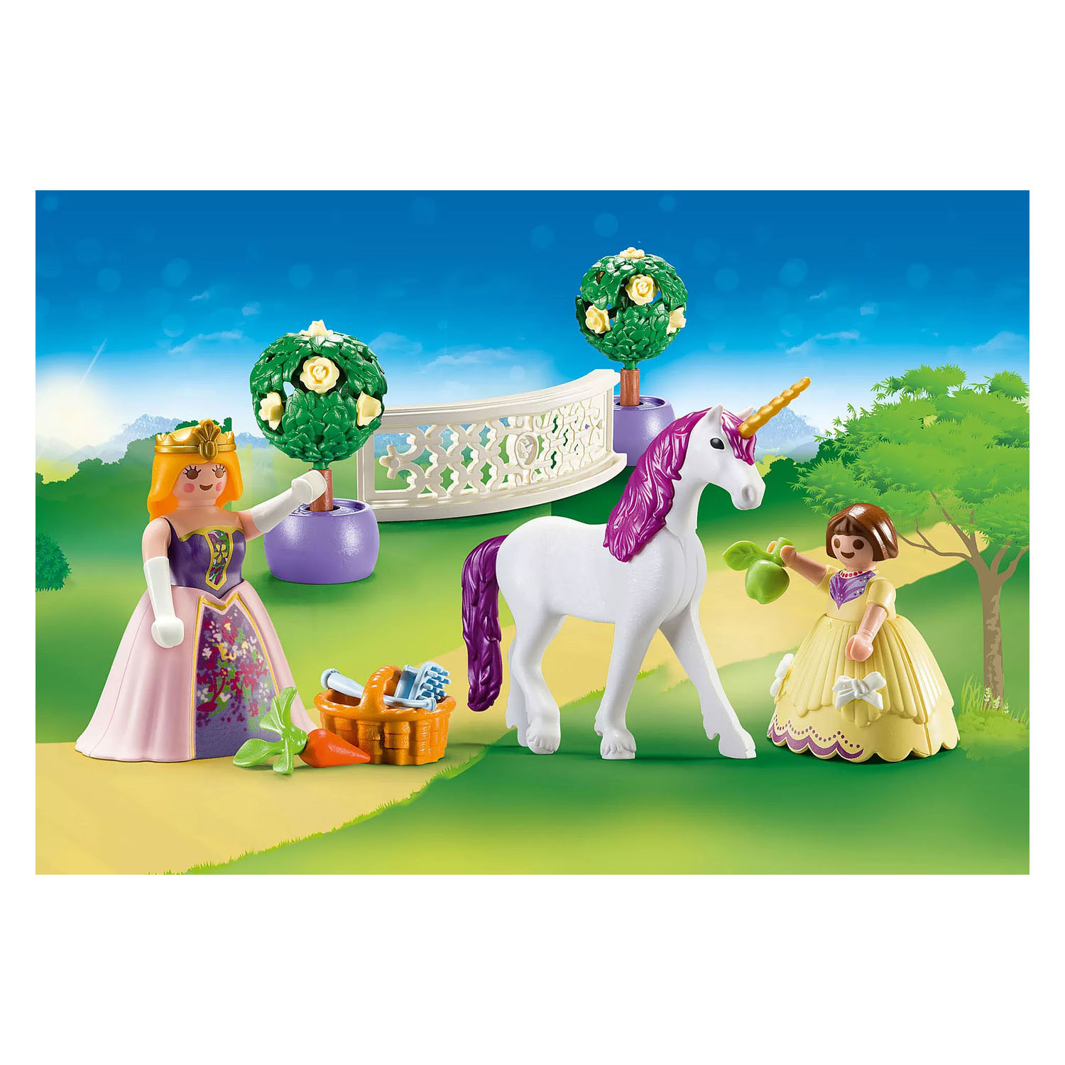 Playmobil Princesse 70107 Valise Licorne et Princesses