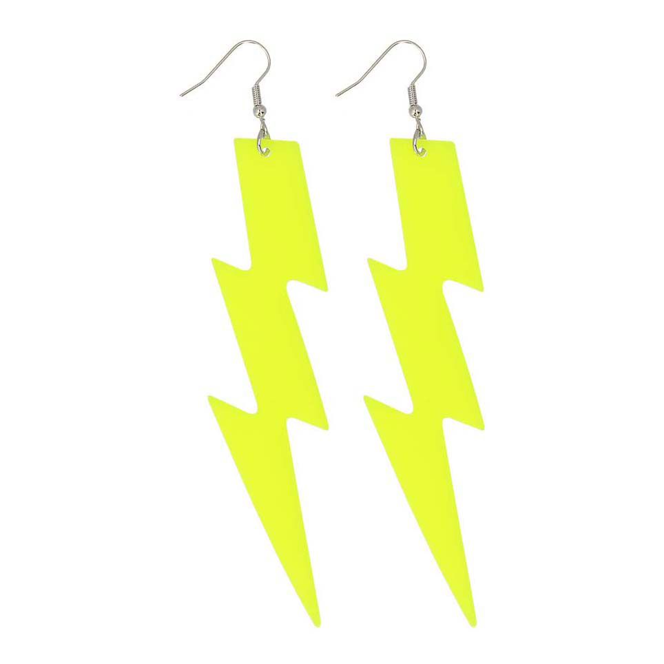 Orecchini Alchemy Gothic Flash, In Peltro Inglese, Confezione Regalo, Circa 1x1 Cm