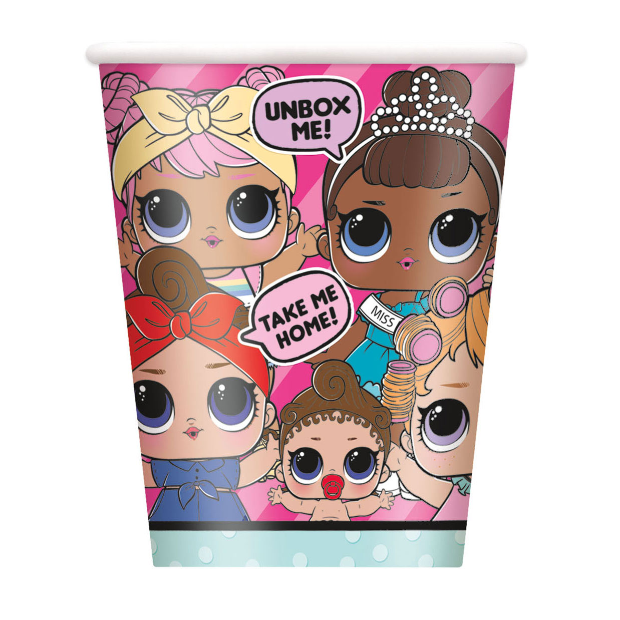 LOL. Surprise Cups, 8pcs. Thimble Toys