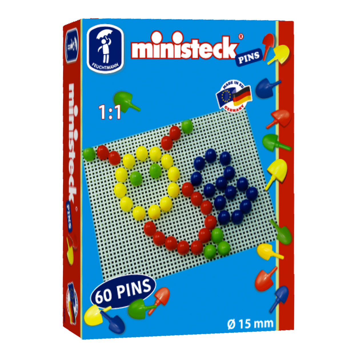 fysiek Walging staal Ministeck Pins 60st. | Thimble Toys