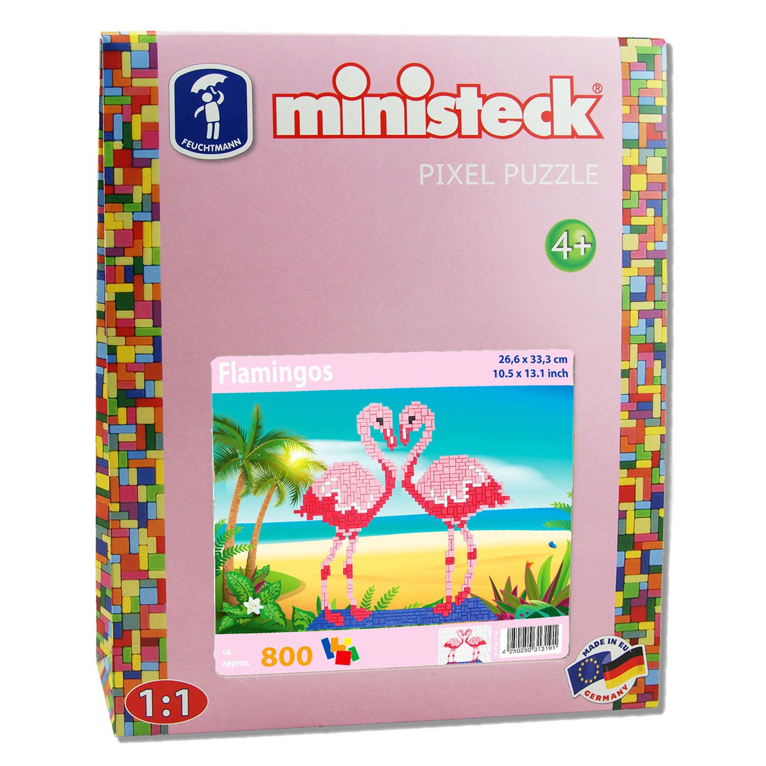 Smerig Surichinmoi Tegen Ministeck Flamingos, 800st. | Thimble Toys