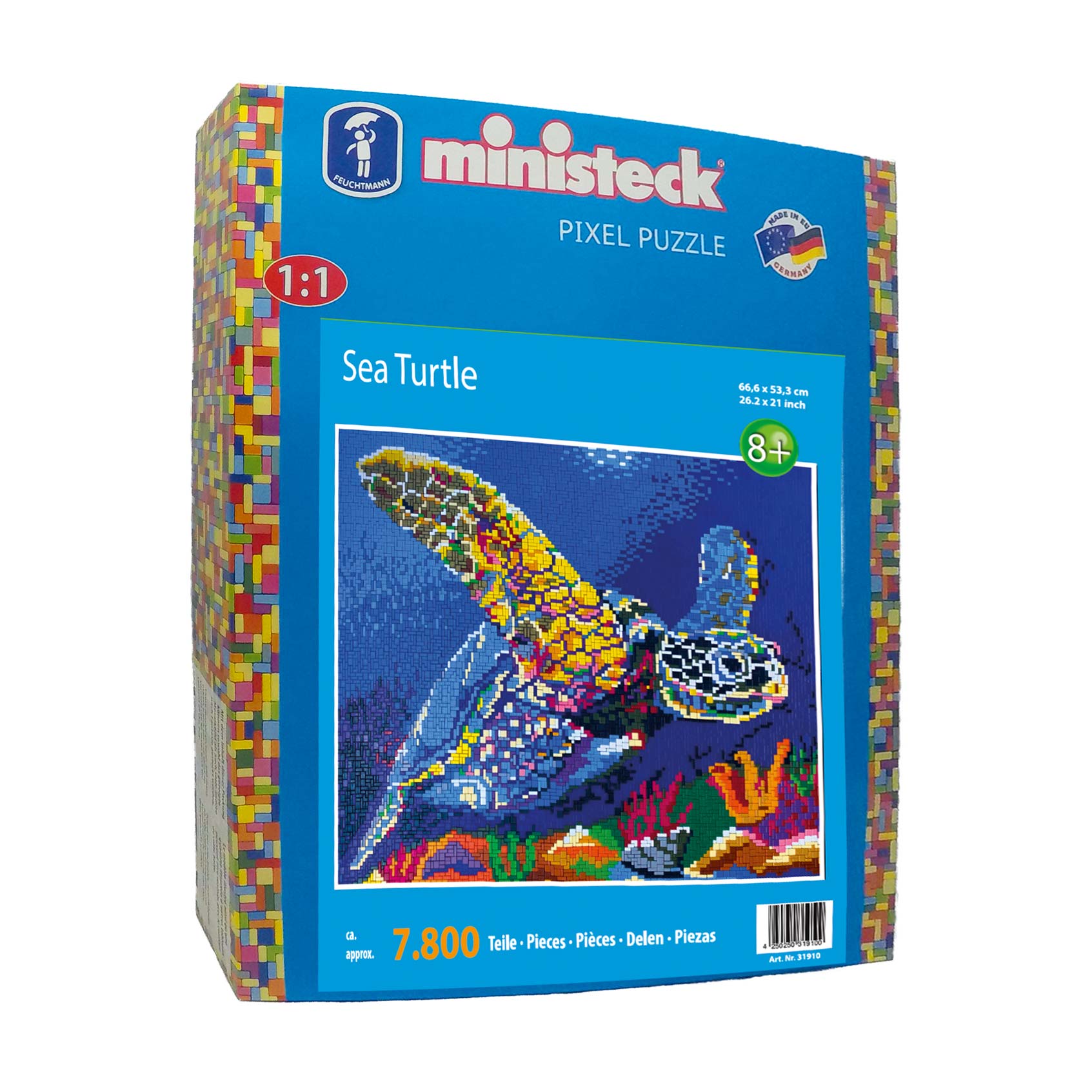 Slecht Perforatie opslag Ministeck ART Sea Turtle, 7800 pcs. | Thimble Toys