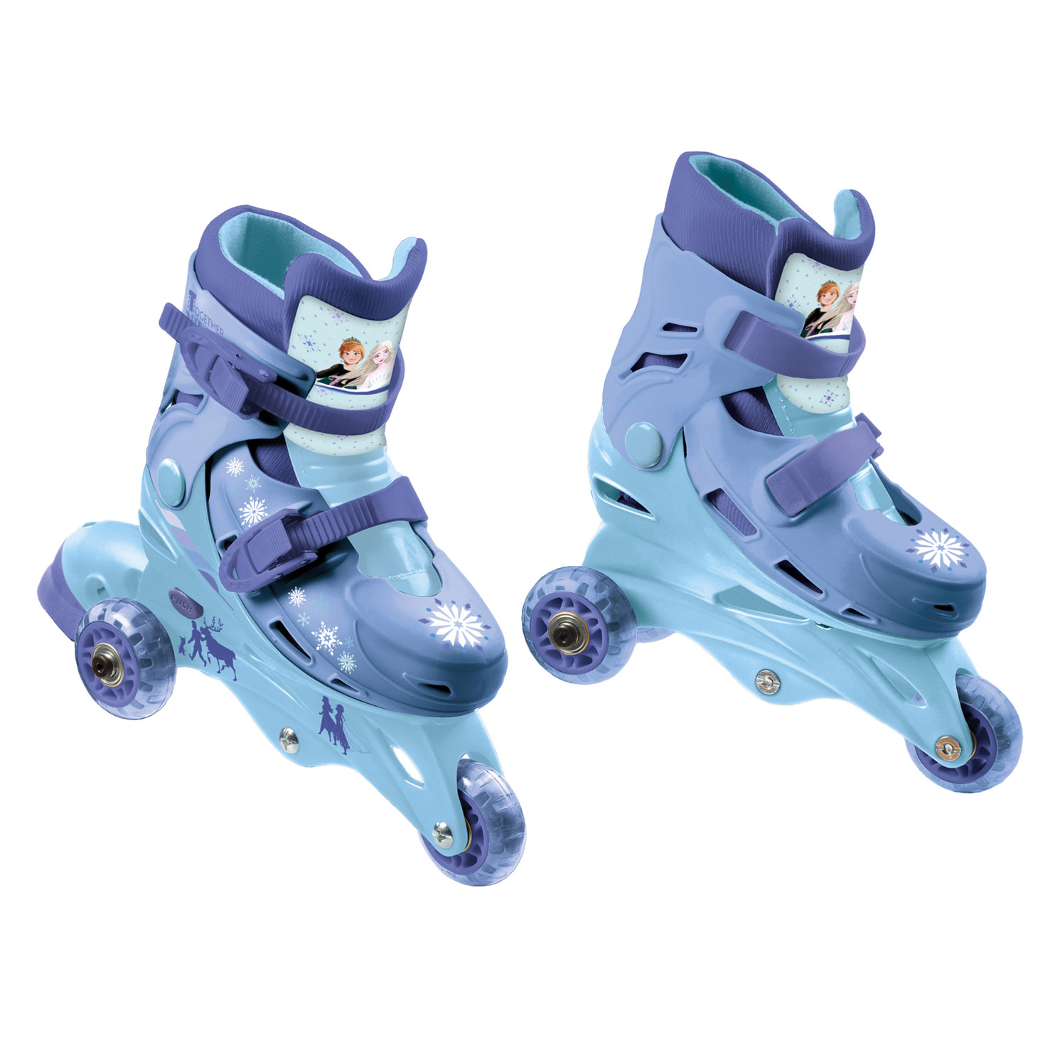 luchthaven Aangenaam kennis te maken Leeuw Mondo Disney Frozen Tri Inline Skates-Skeelers, size 29-32 | Thimble Toys