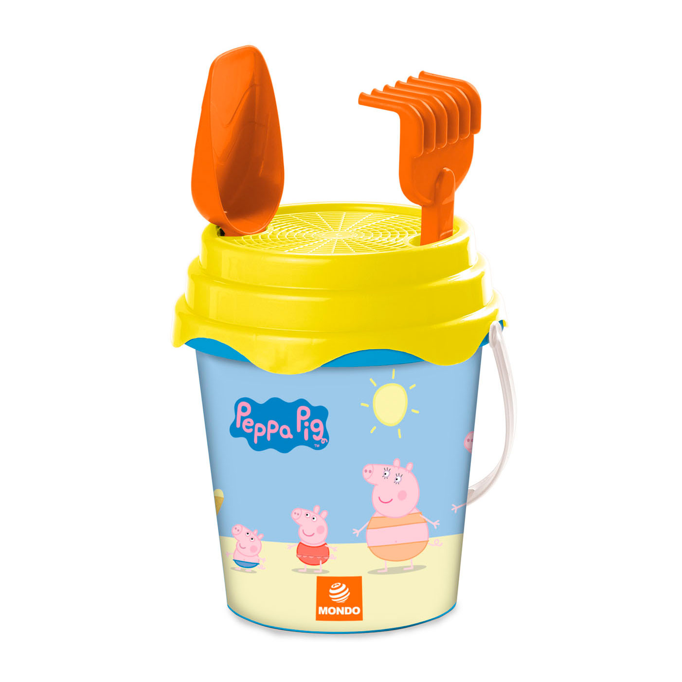 Color baby Peppa Pig Beach Bucket Orange