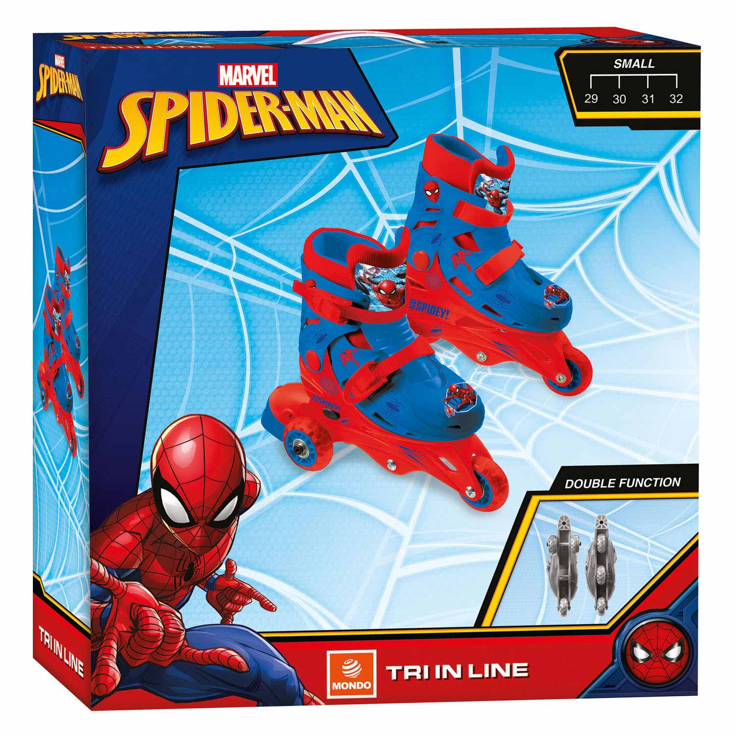 Spiderman - Roller pour enfants - Taille L 38-41 - OOGarden