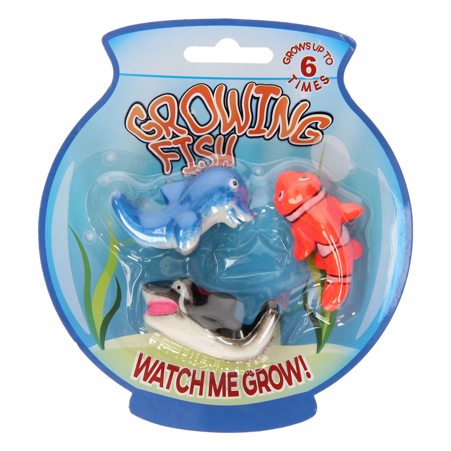 3 Growing Aquarium Toy for Kids - Set of 3 - Fish Grow 5X Bigger in W ·  Art Creativity
