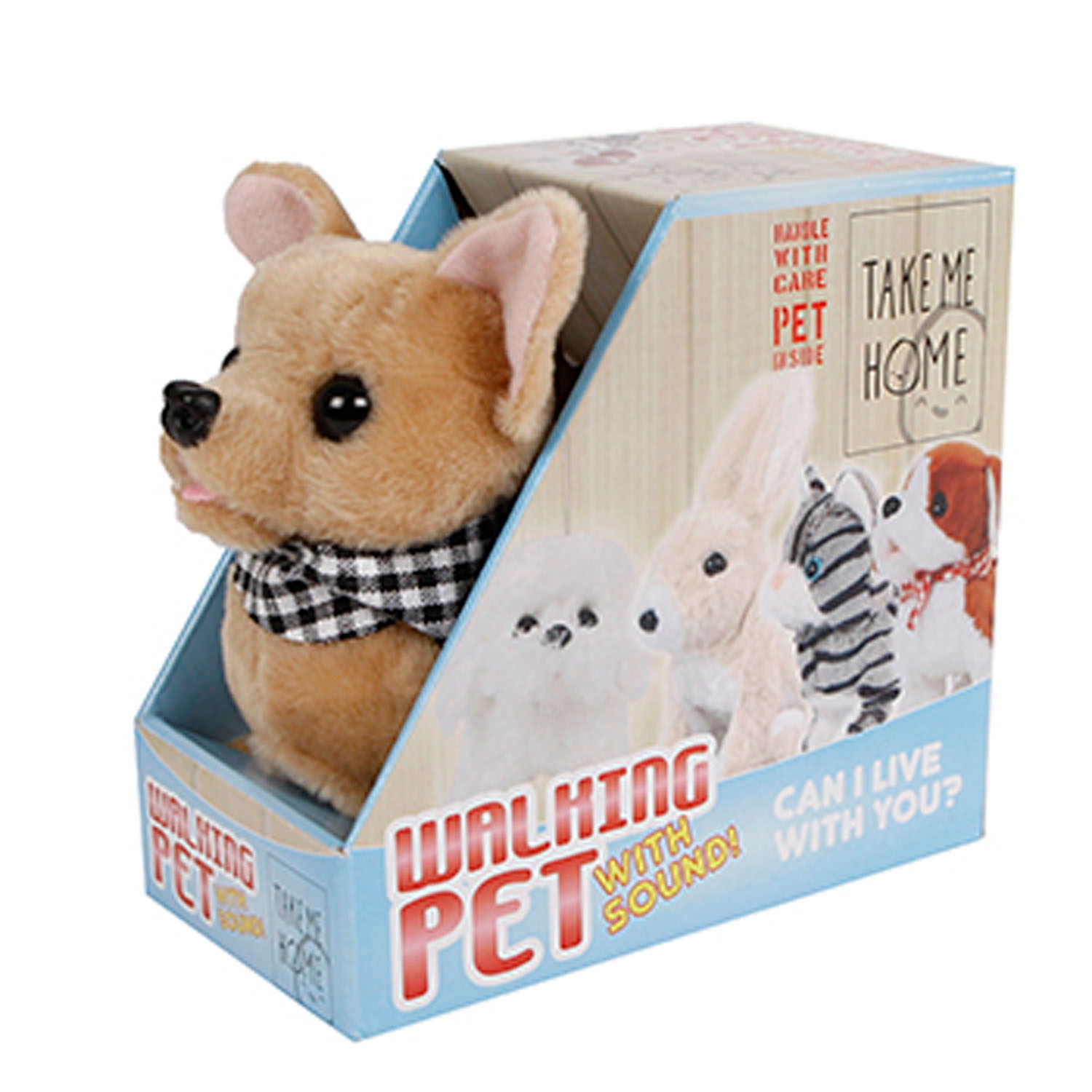 plakboek Uitreiken Radioactief Take Me Home Loophond Chihuahua | Thimble Toys