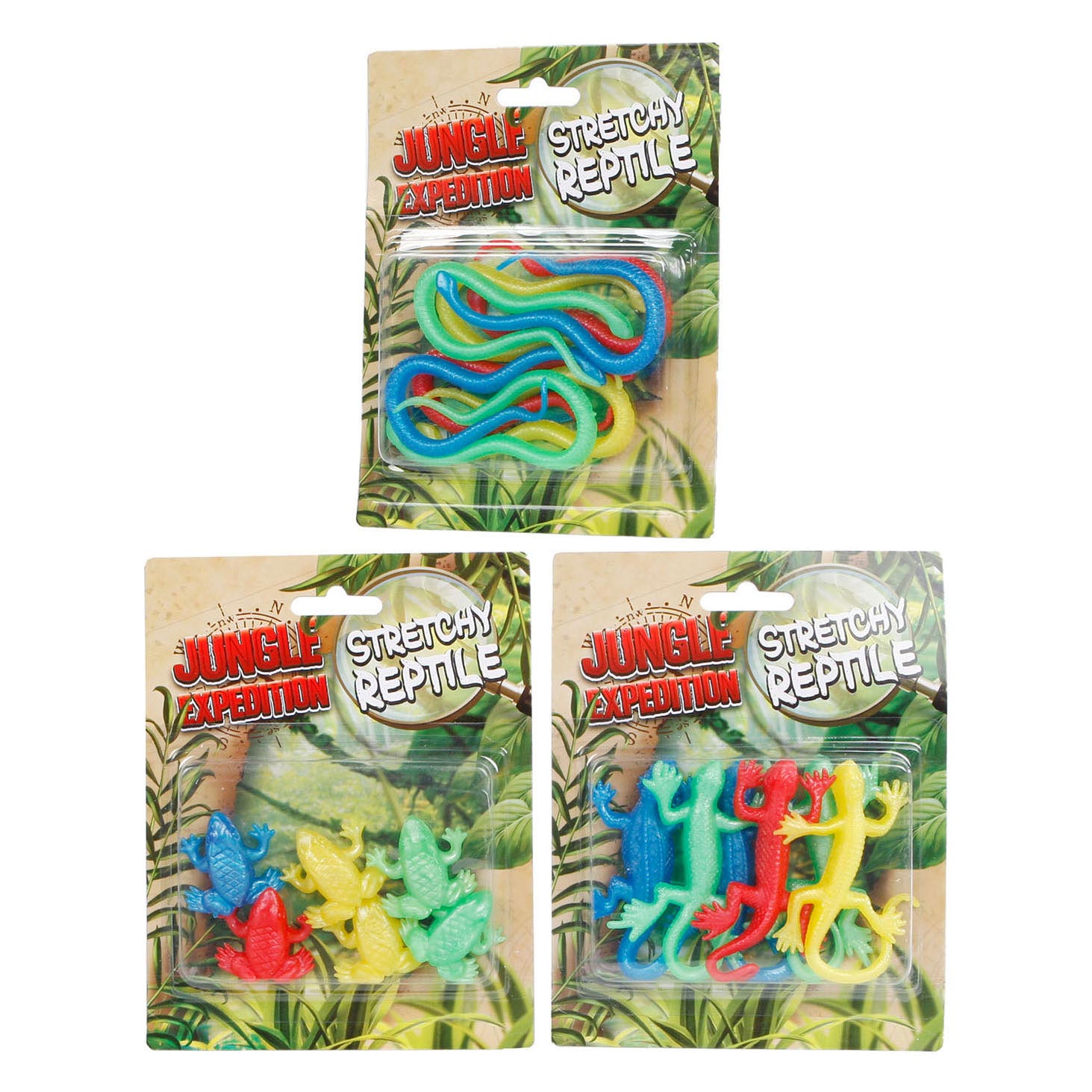 Jungle Expedition XXL Super Stretch Gorilla - Figura Di Gorilla Elasticizzato 22 Cm - Giocattolo Morbido E Stretch