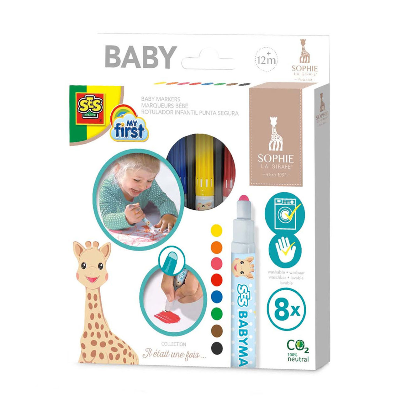 SES My First - Sophie la Girafe Markers |