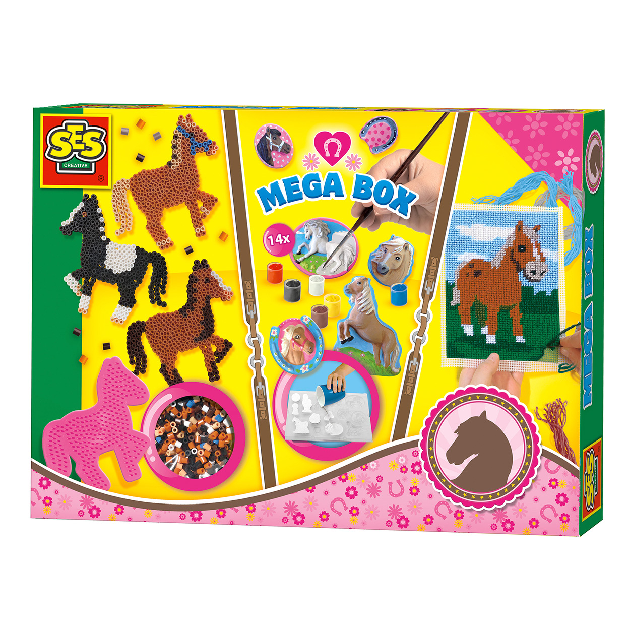 SES Mega Paarden | Thimble Toys