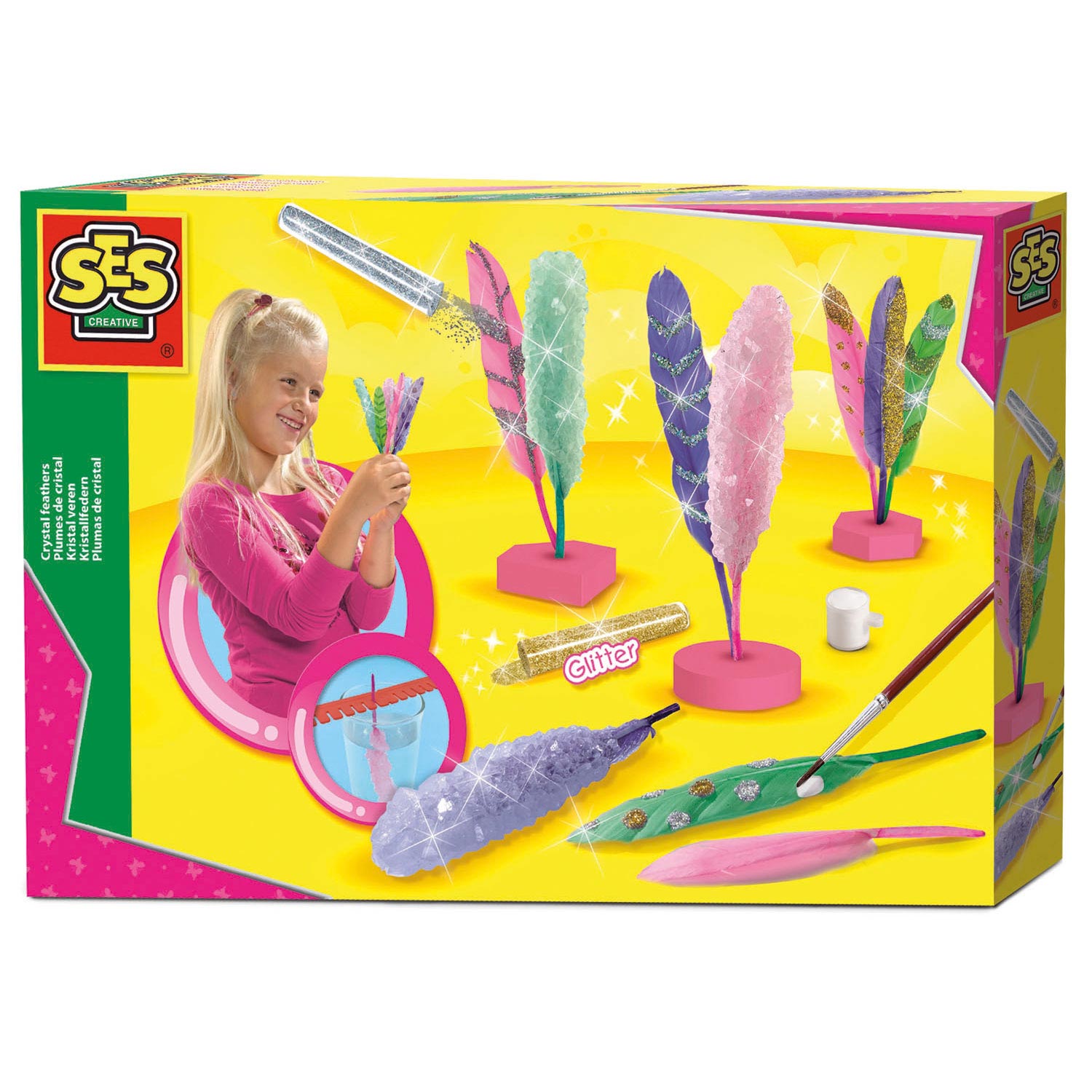 Donder Egomania Nacht SES Crystal Feathers | Thimble Toys