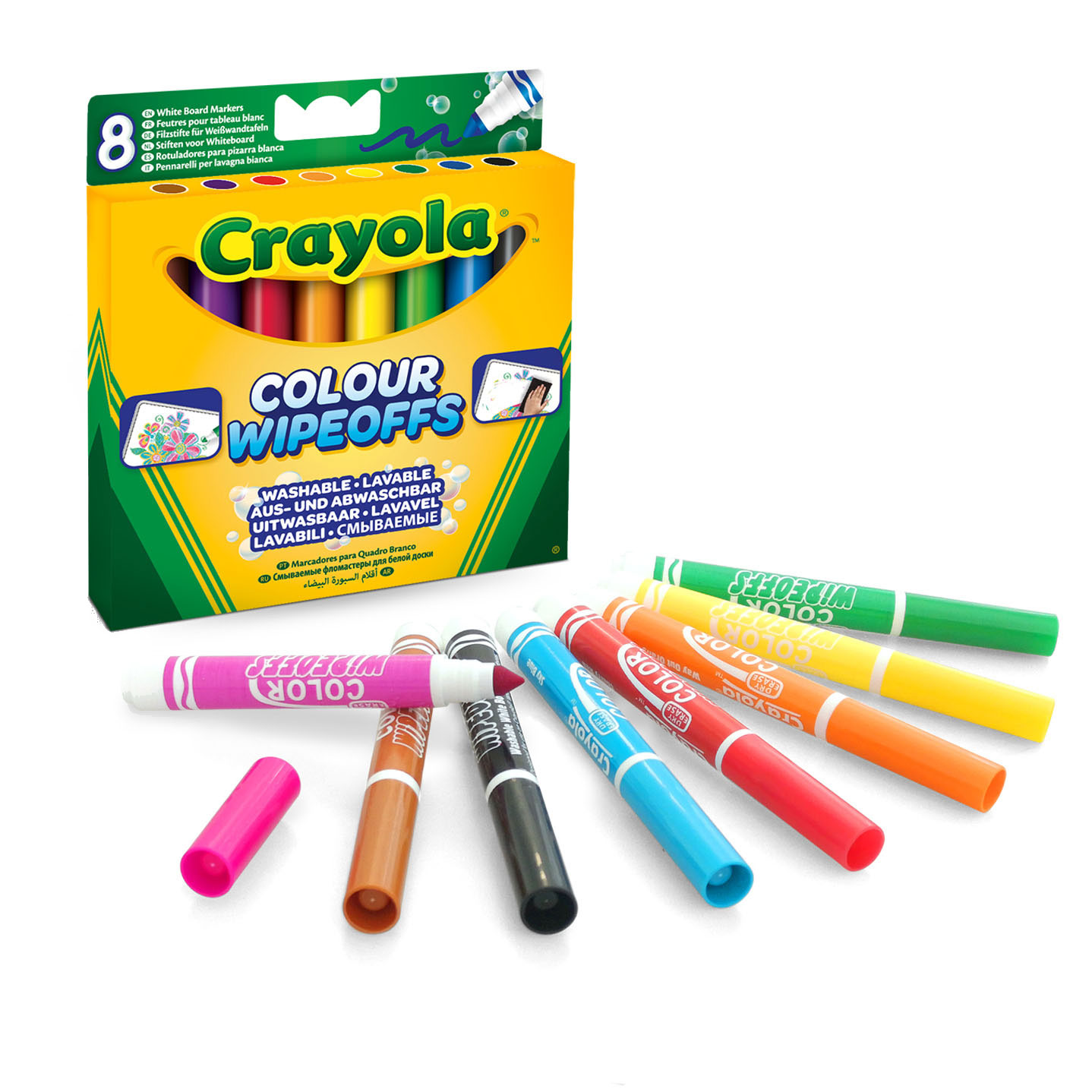 Crayola® 12 Rotuladores Lavables Mini Kids