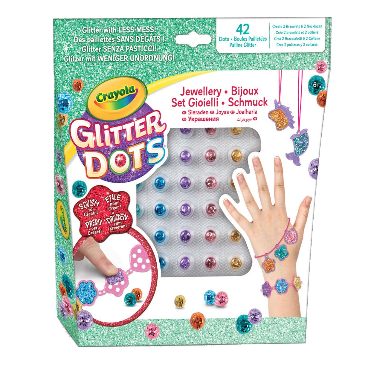 Crayola Glitters Dots - Sieraden Set Thimble Toys