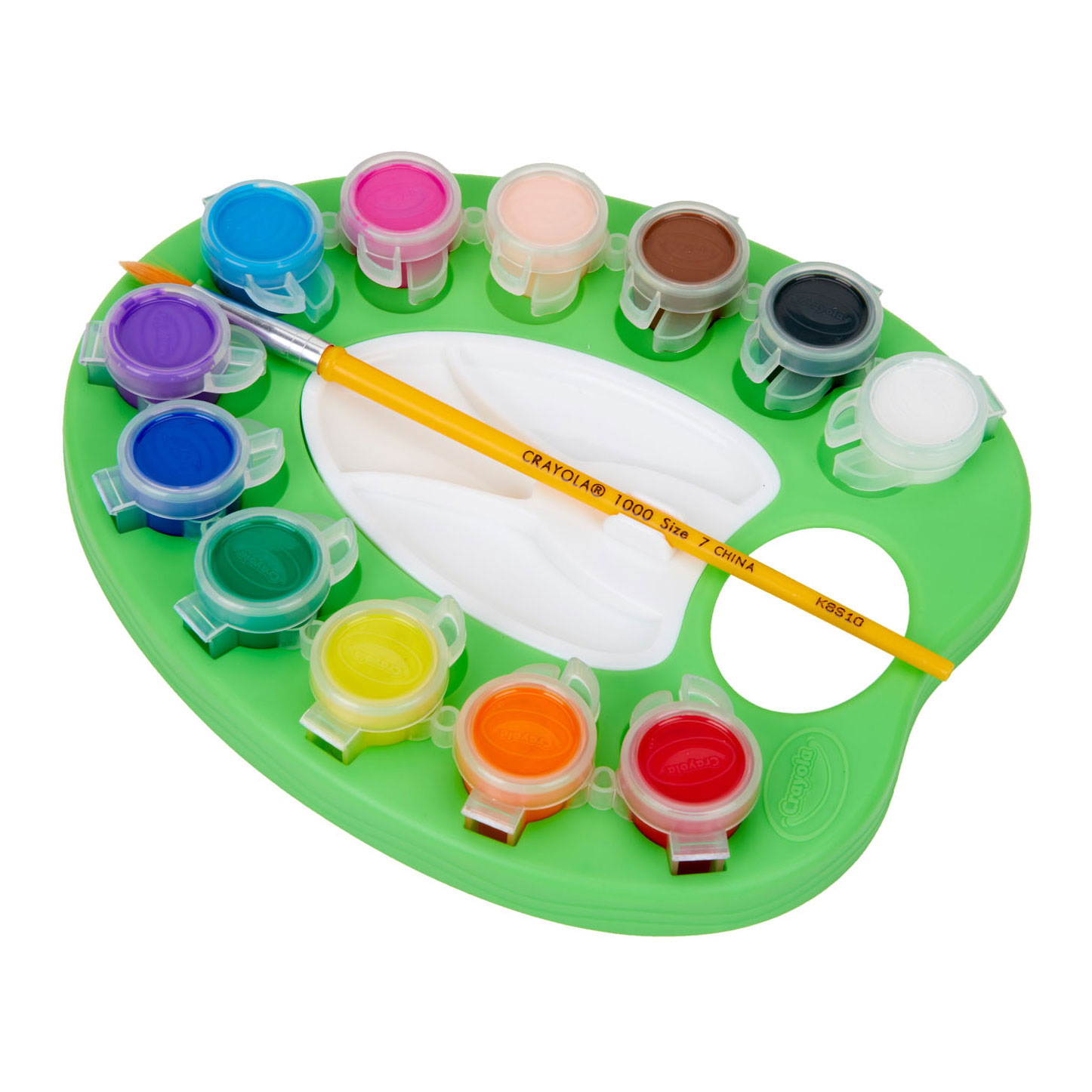 Rang discretie Antibiotica Crayola Verfpalet, 12st. | Thimble Toys