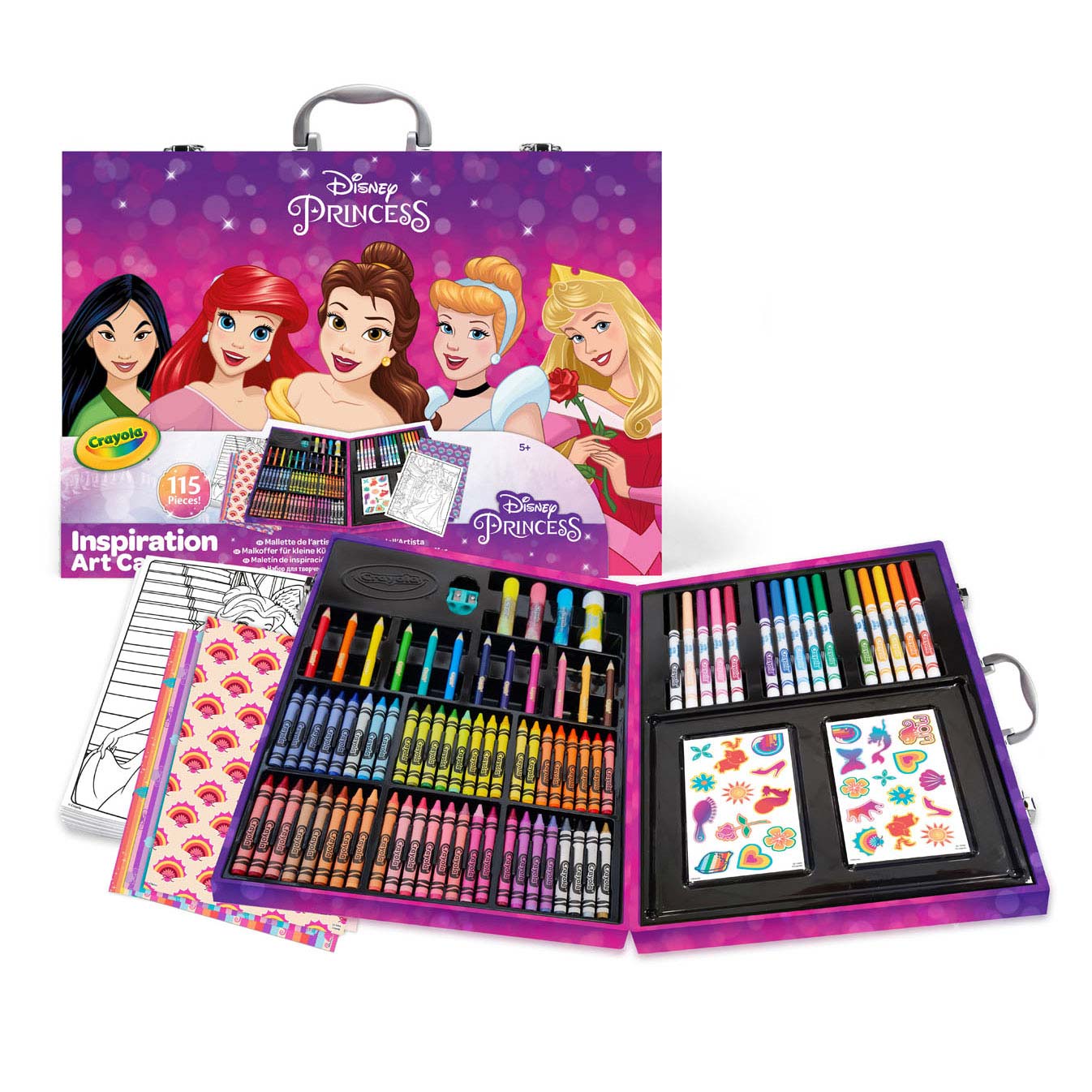 Crayola Mickey Inspiration Art Case Collection Gift Box for Kids