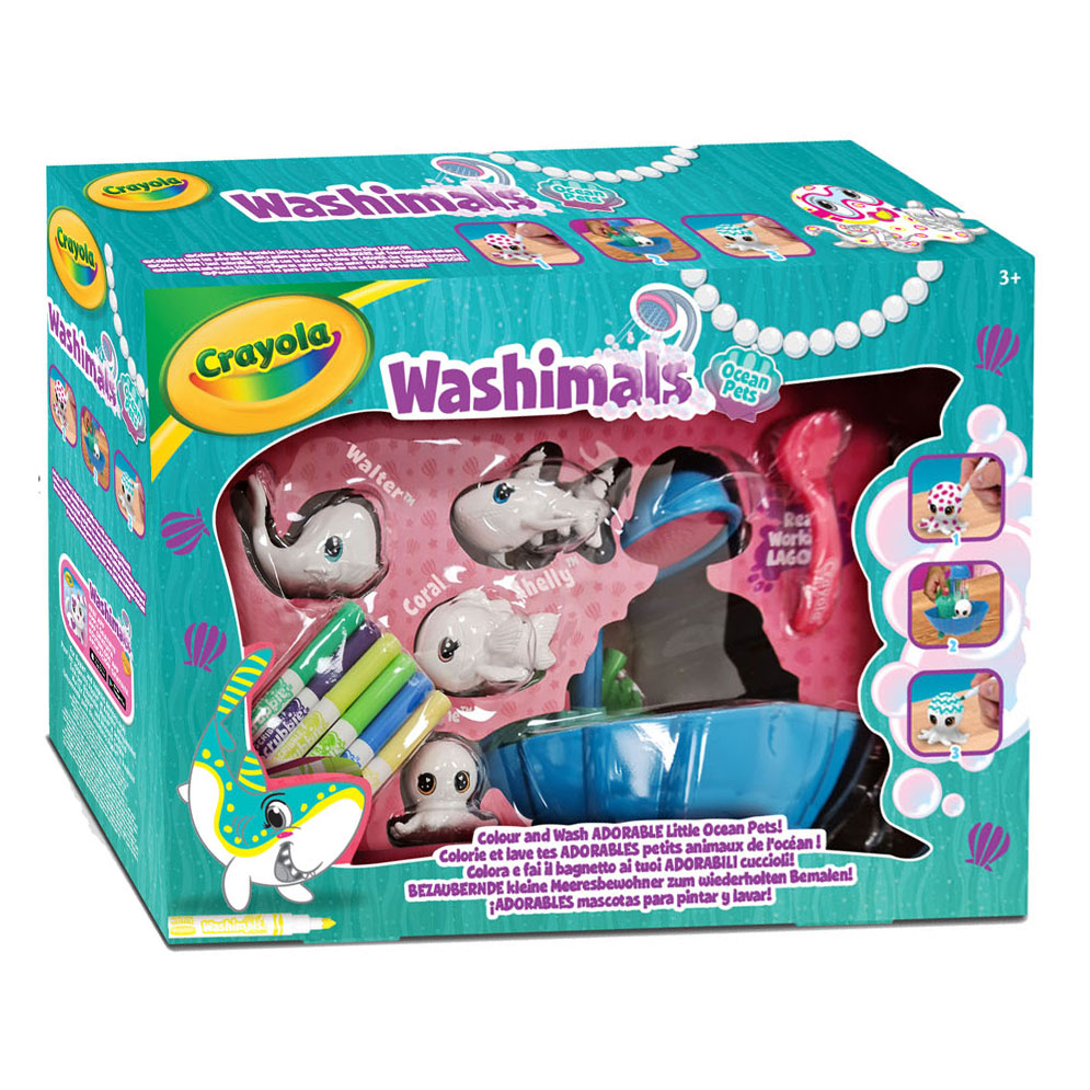 Washimals - New Bathtub and 4 Pets